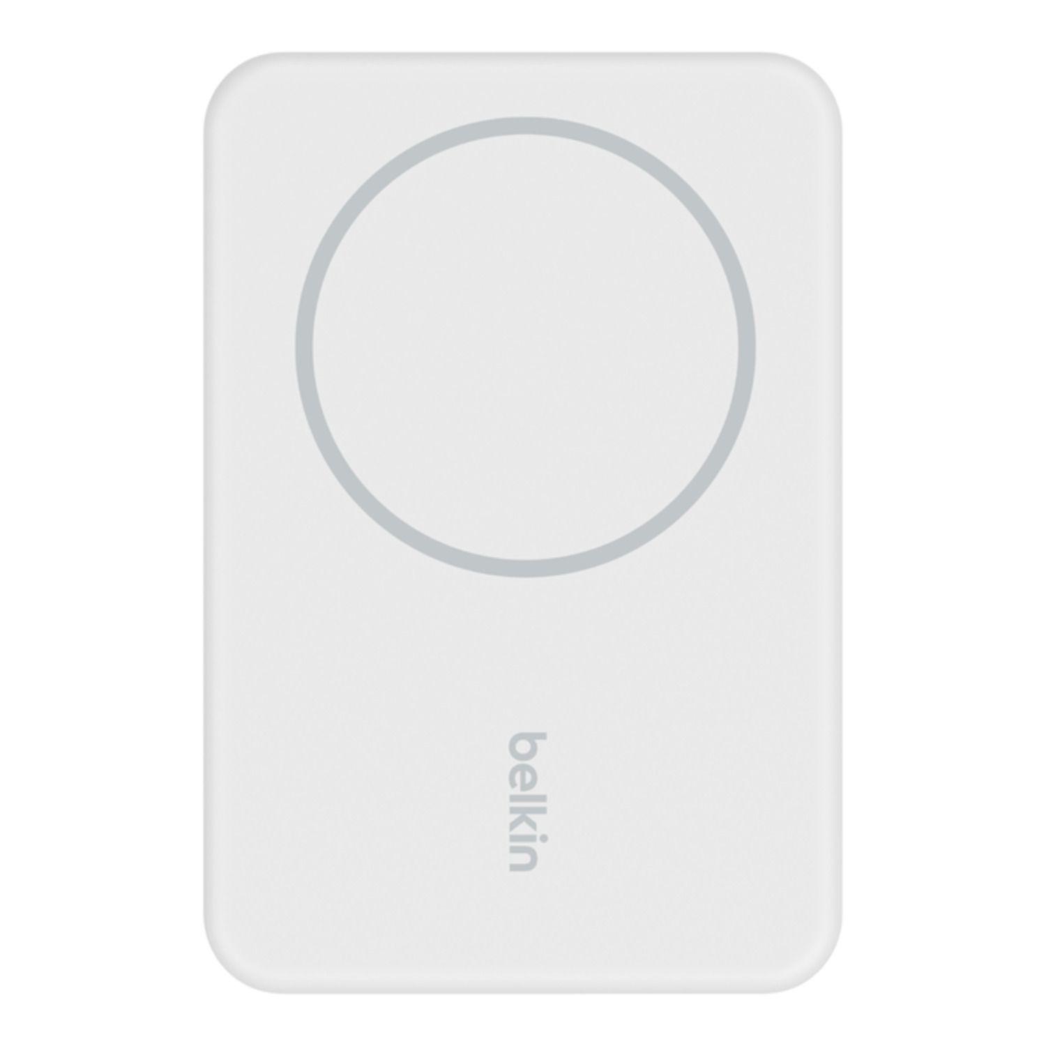 Batería externa inalámbrica y magnética 5k + soporte Belkin-3