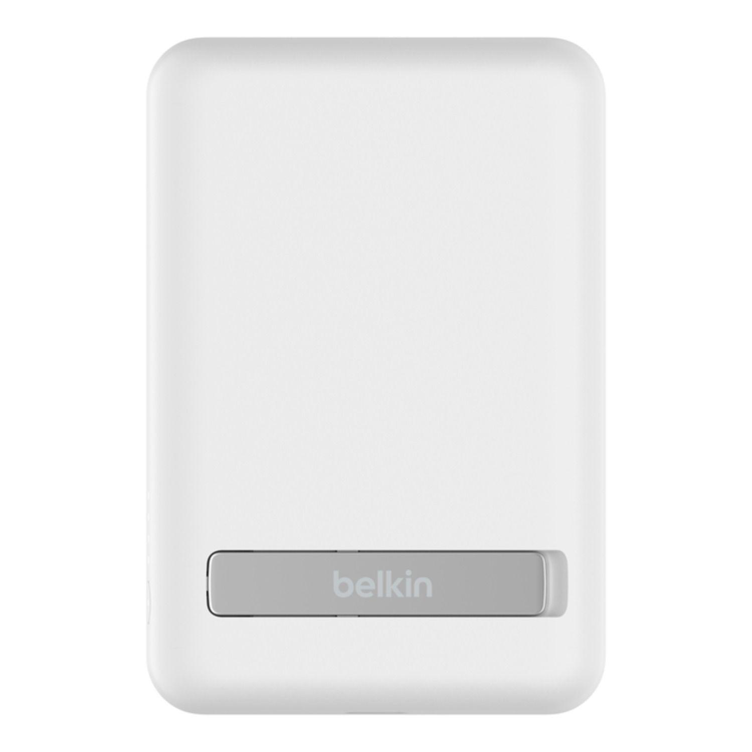 Batería externa inalámbrica y magnética 5k + soporte Belkin-4
