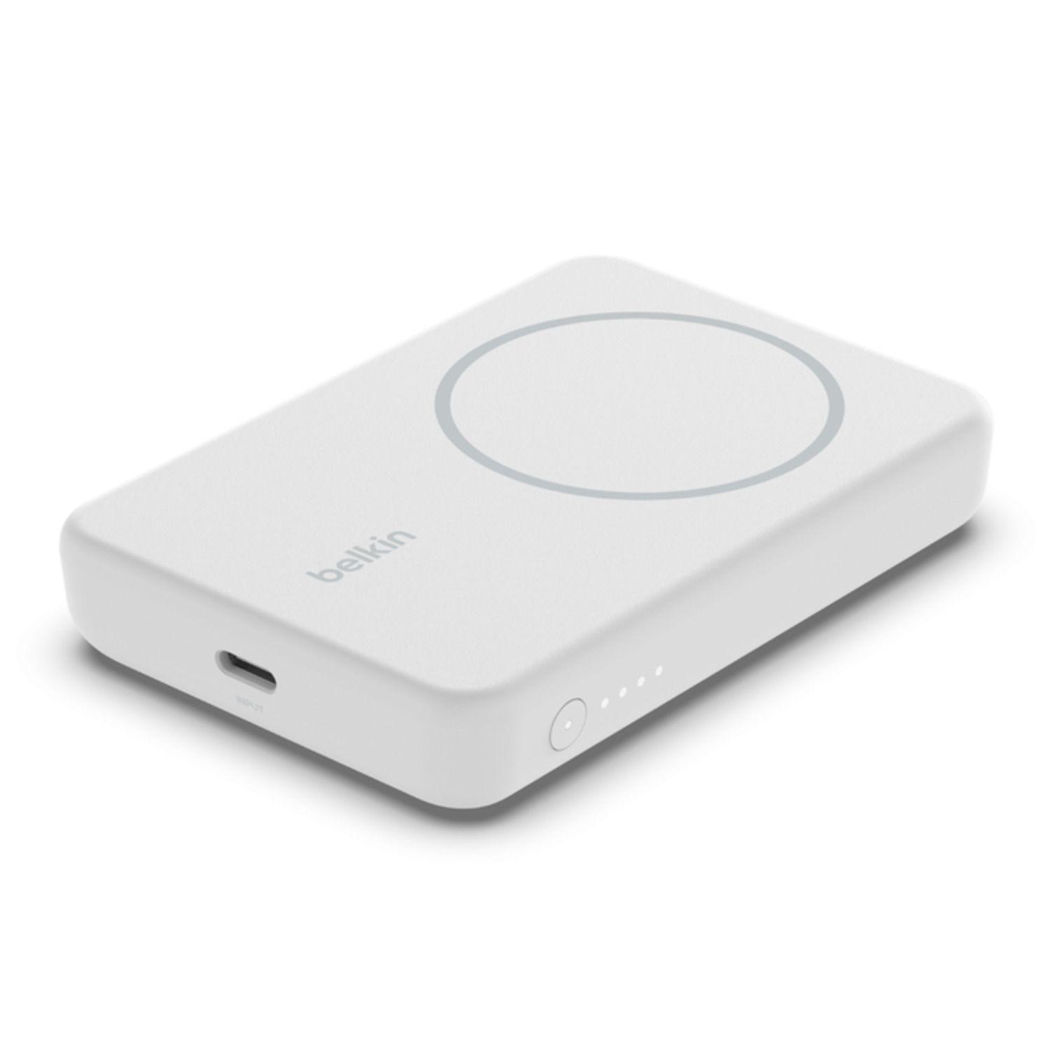 Batería externa inalámbrica y magnética 5k + soporte Belkin-6