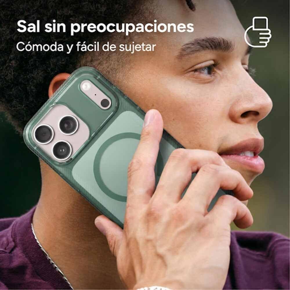 Carcasa Luxe Snap para iPhone 18 Pro Menta Traslúcida-6