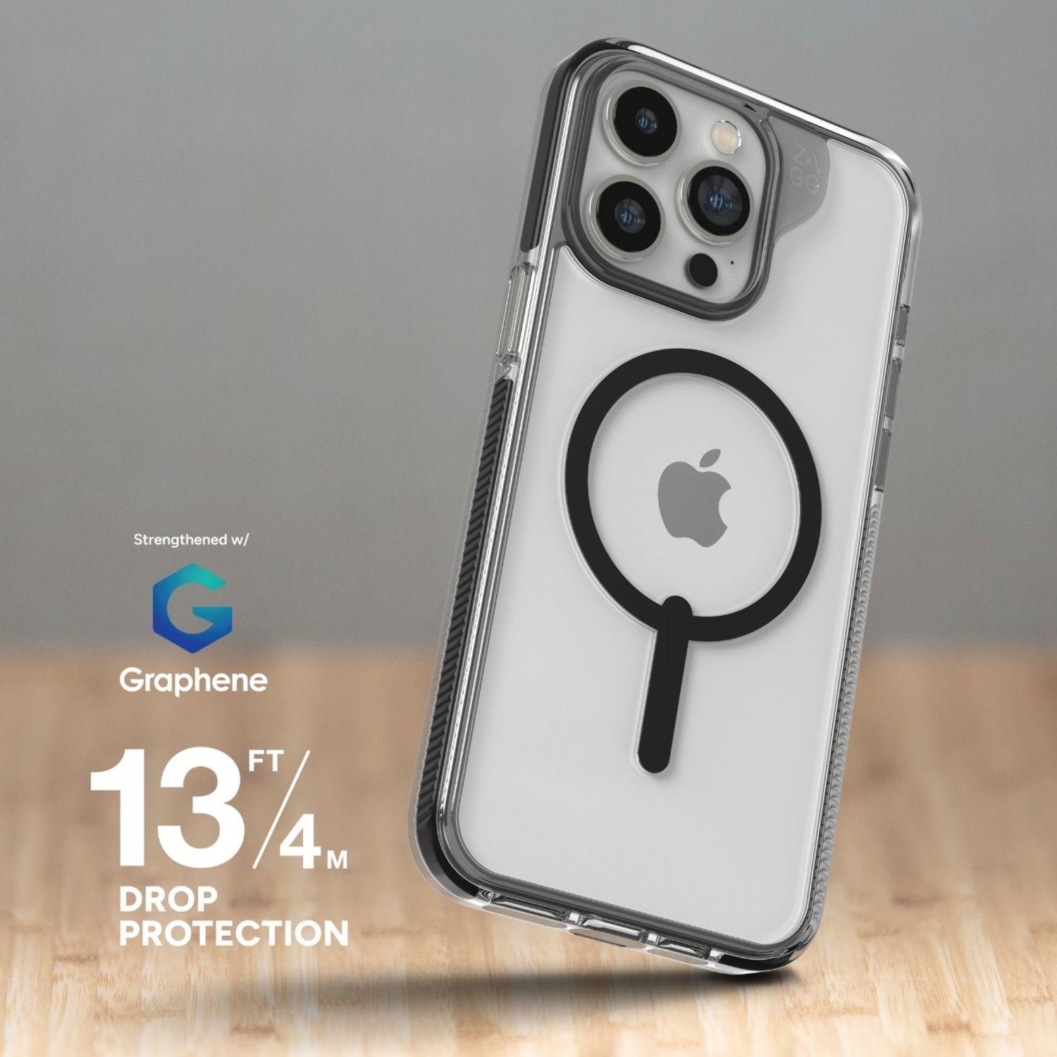 Carcasa ZAGG Santa Cruz Snap iPhone 15 Pro Max MagSafe Negro-7