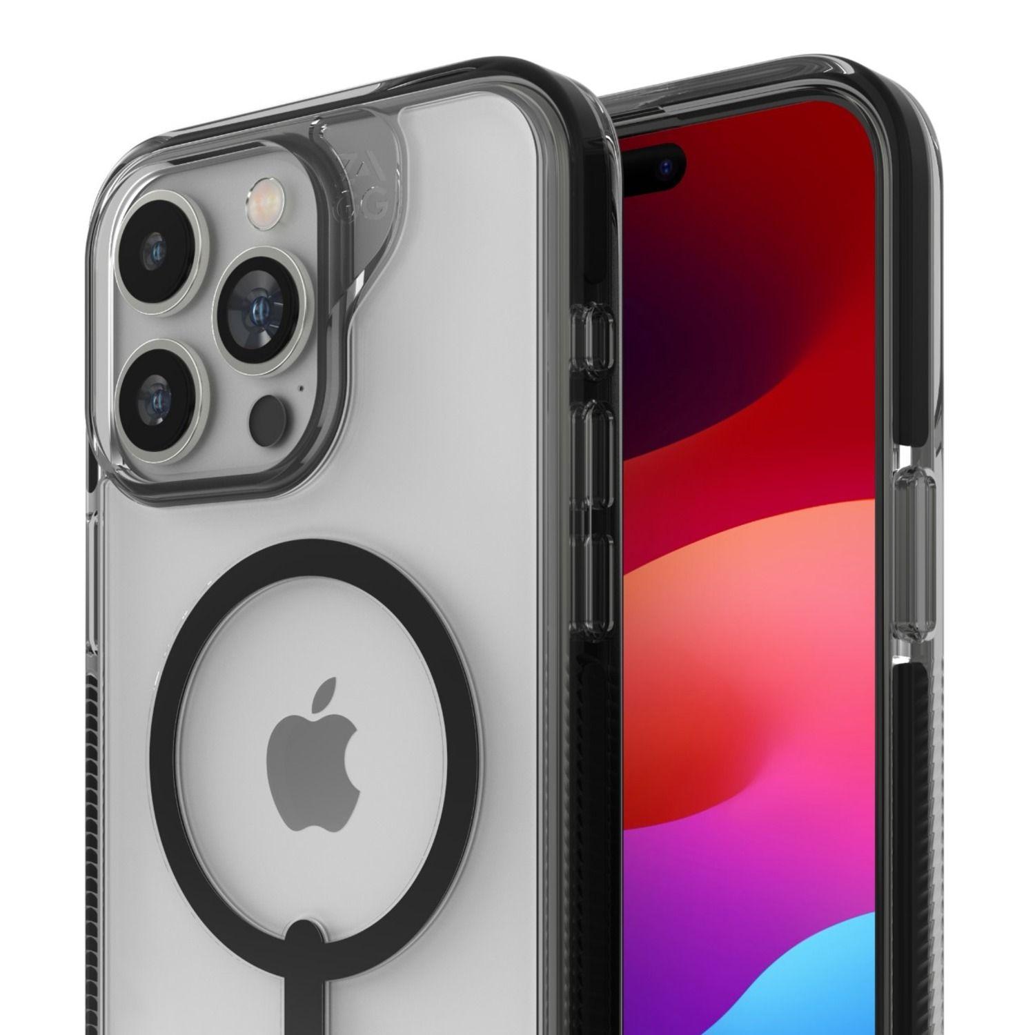 Carcasa ZAGG Santa Cruz Snap iPhone 15 Pro Max MagSafe Negro-9