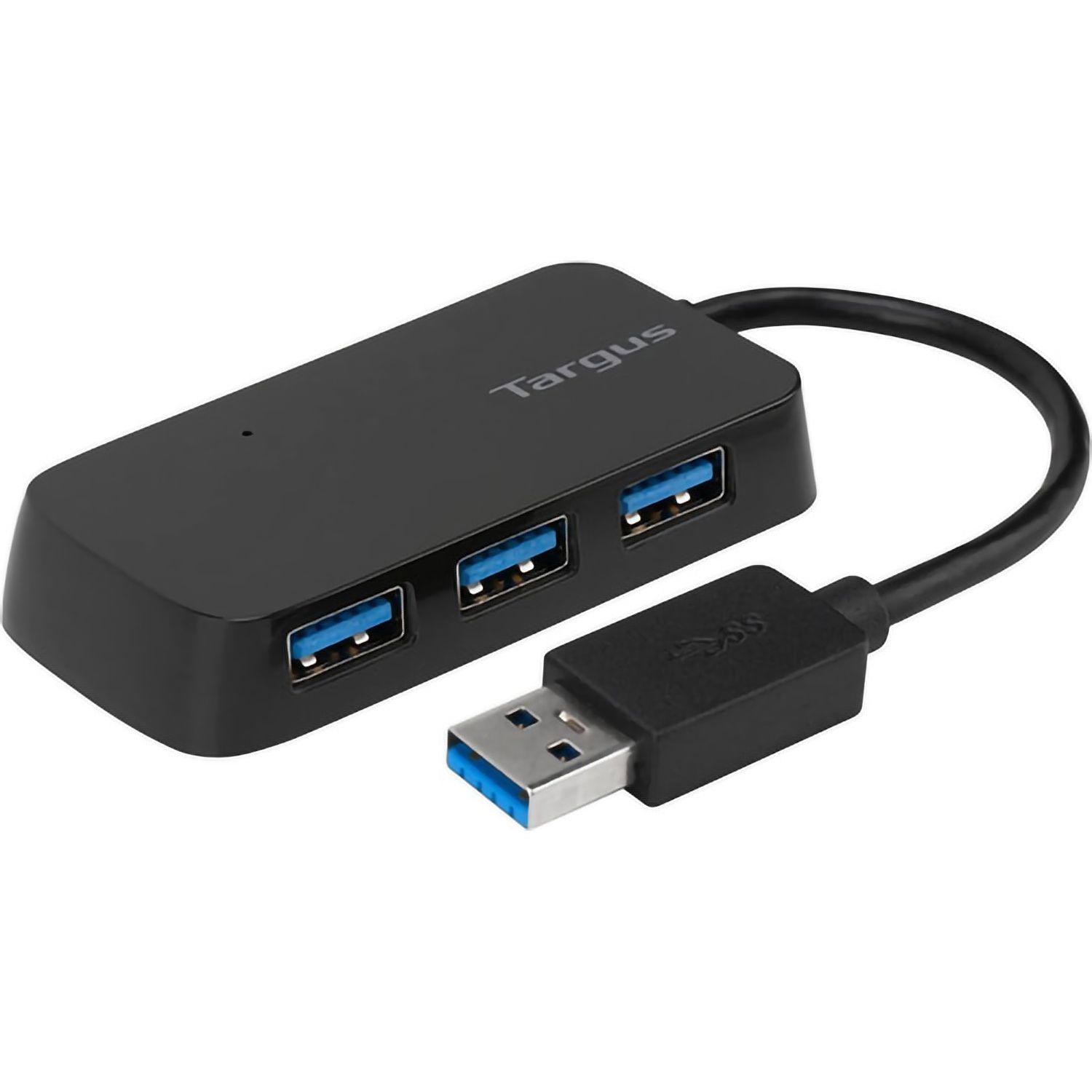 Hub Adaptador De 4 Puertos Usb-a 3.0 Targus-1