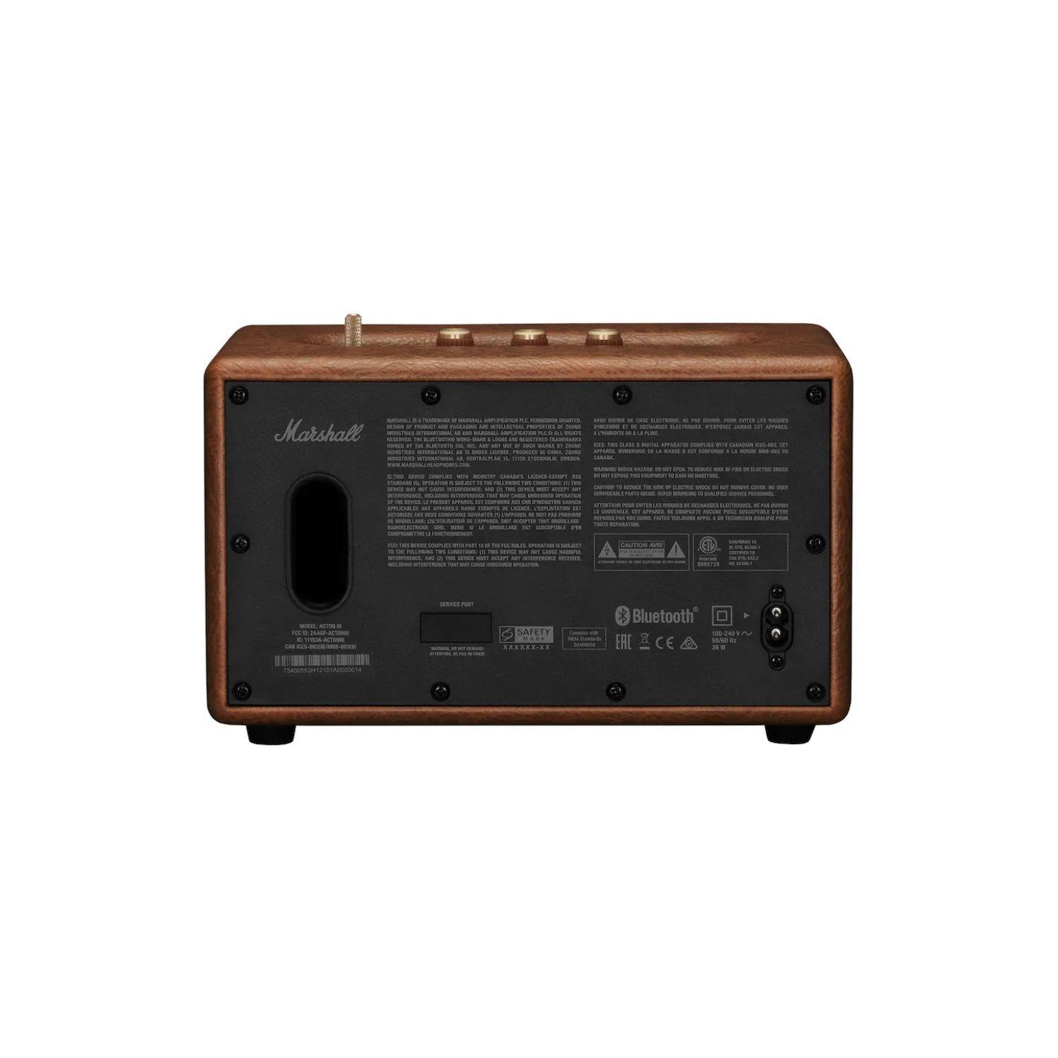 Parlante Bluetooth Marshall Acton III Café-2