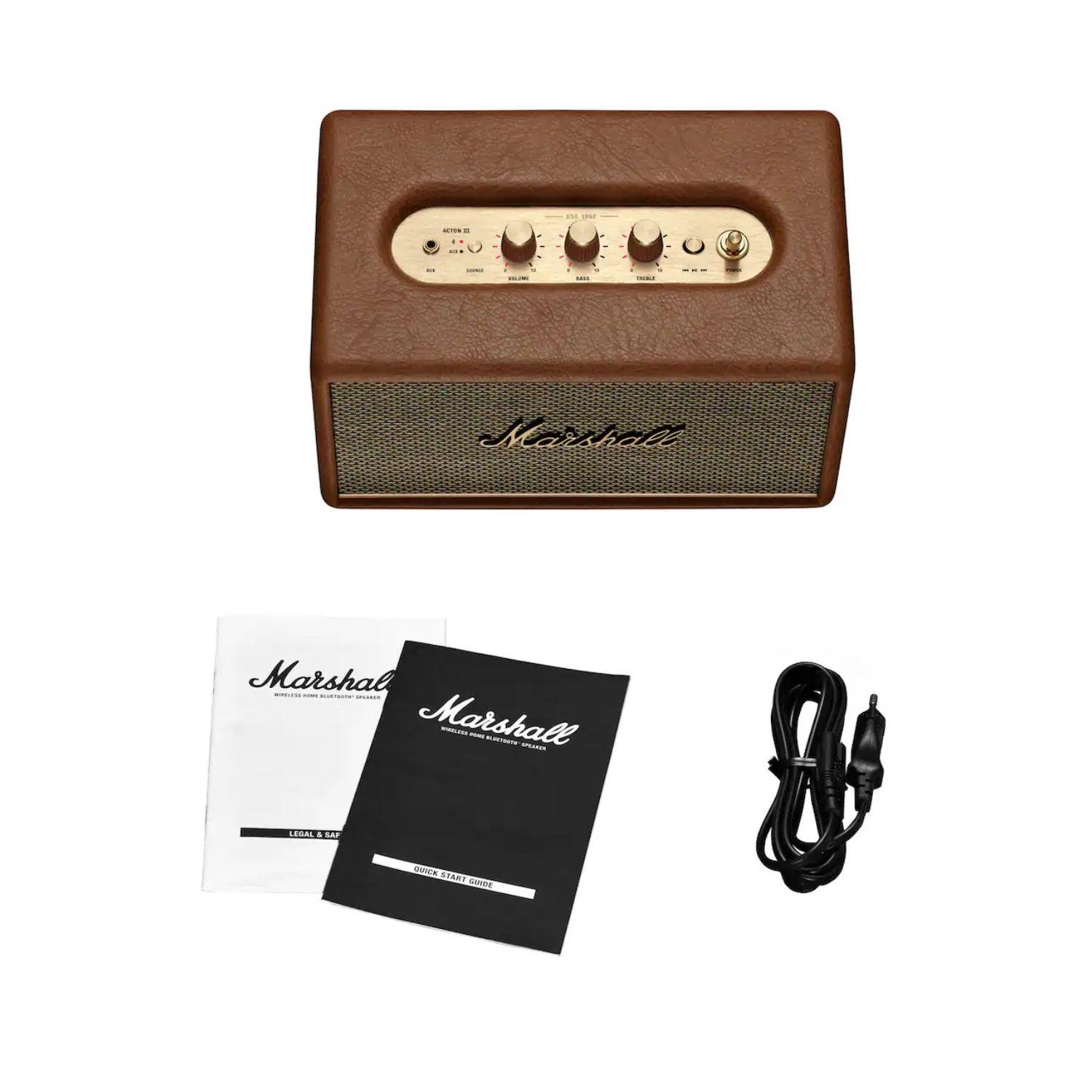 Parlante Bluetooth Marshall Acton III Café-4