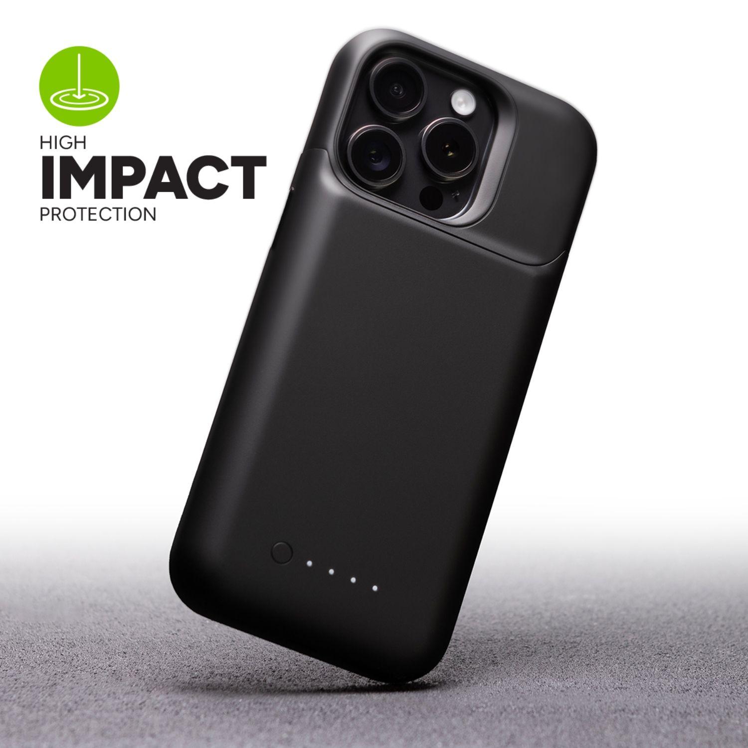 Funda Bateria Juice Pack para iPhone 15 Pro Mophie Negro-7