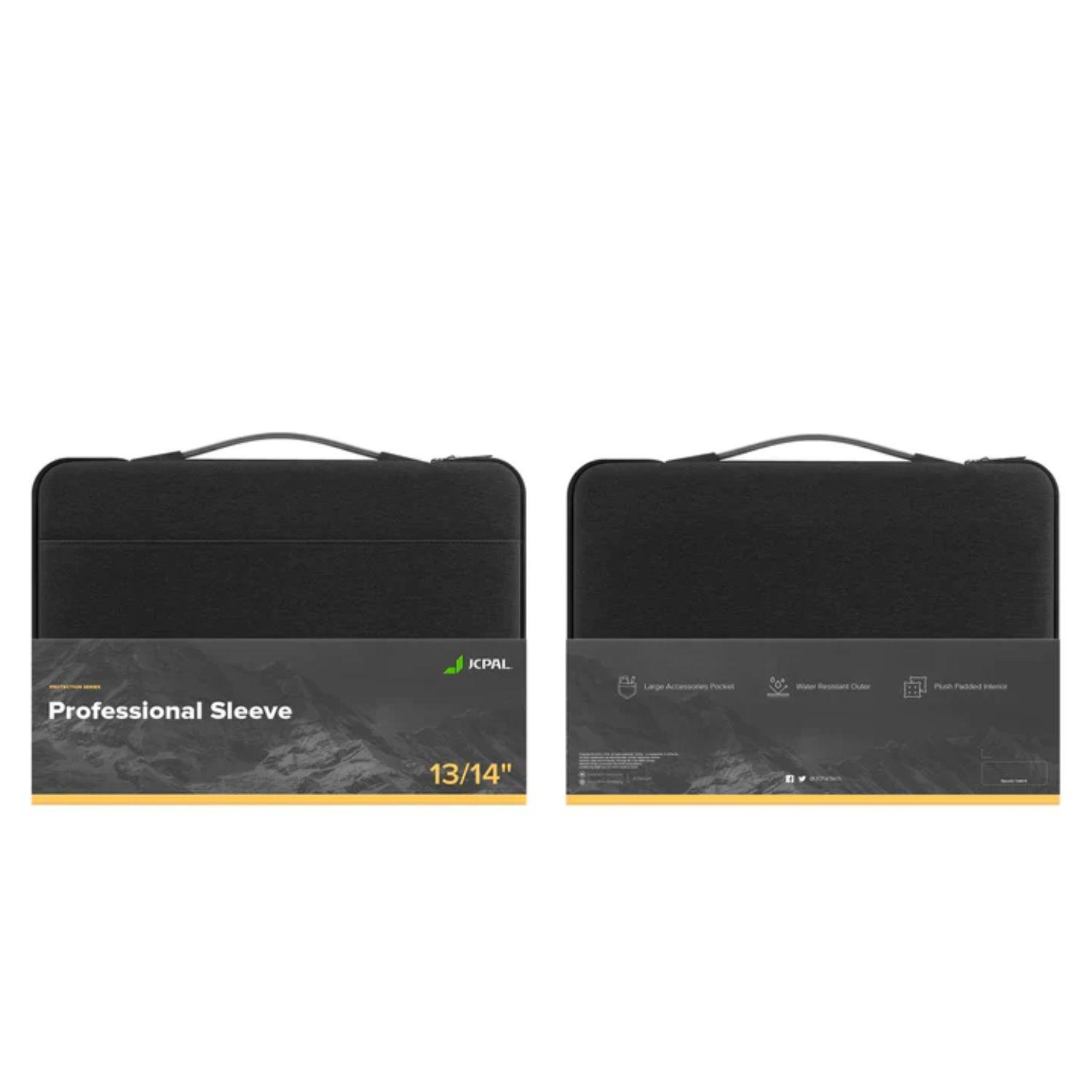 Sleeve Business Style para Macbook de 13 JCPal Negro-3