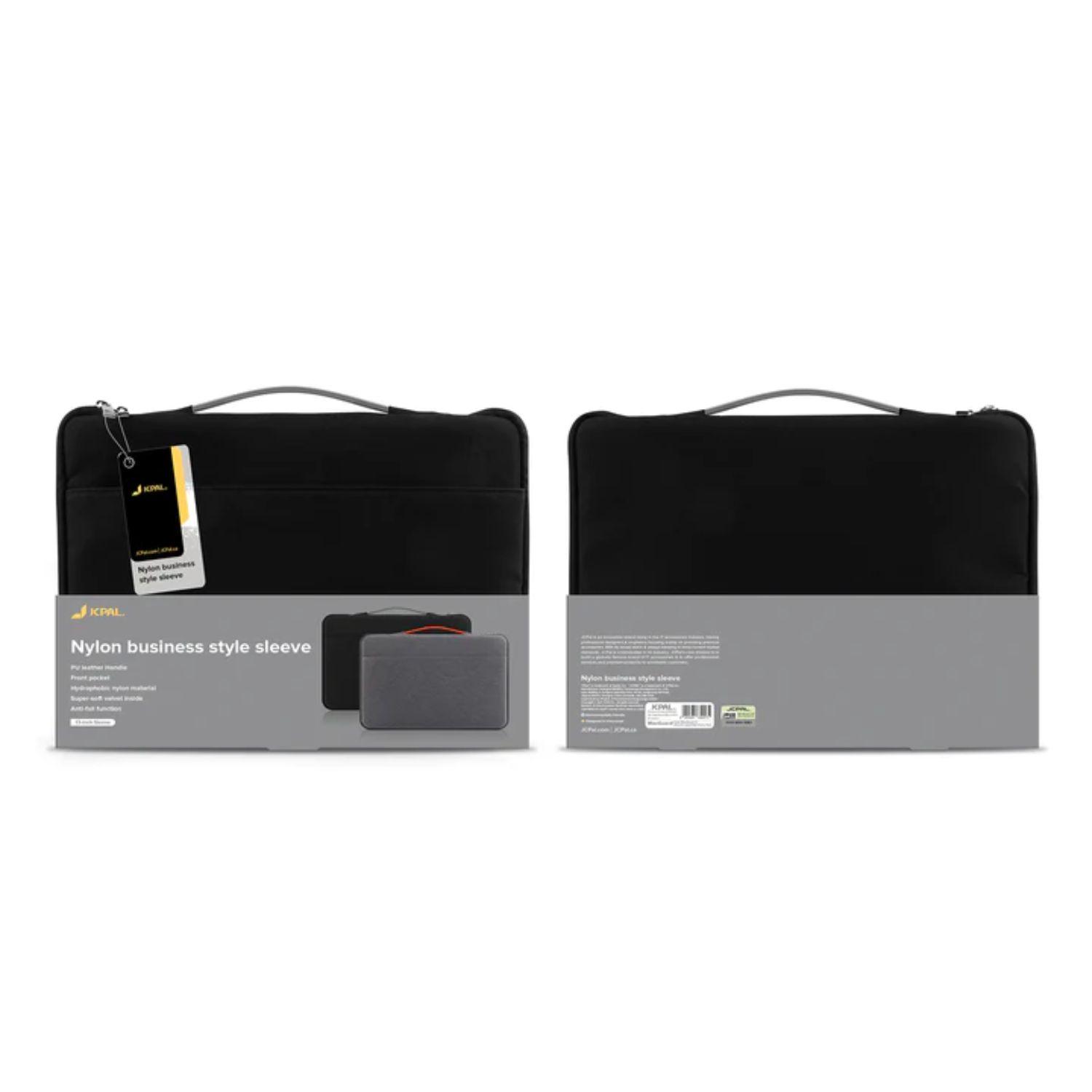 Sleeve Business Style para Macbook de 13 JCPal Negro-4