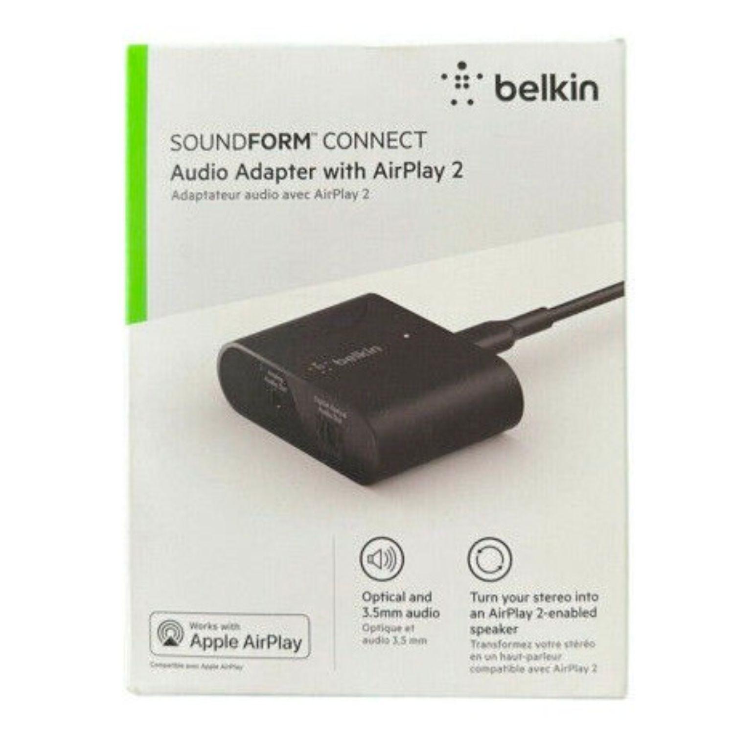 Adaptador De Audio Belkin Soundform Con Airplay 2-7