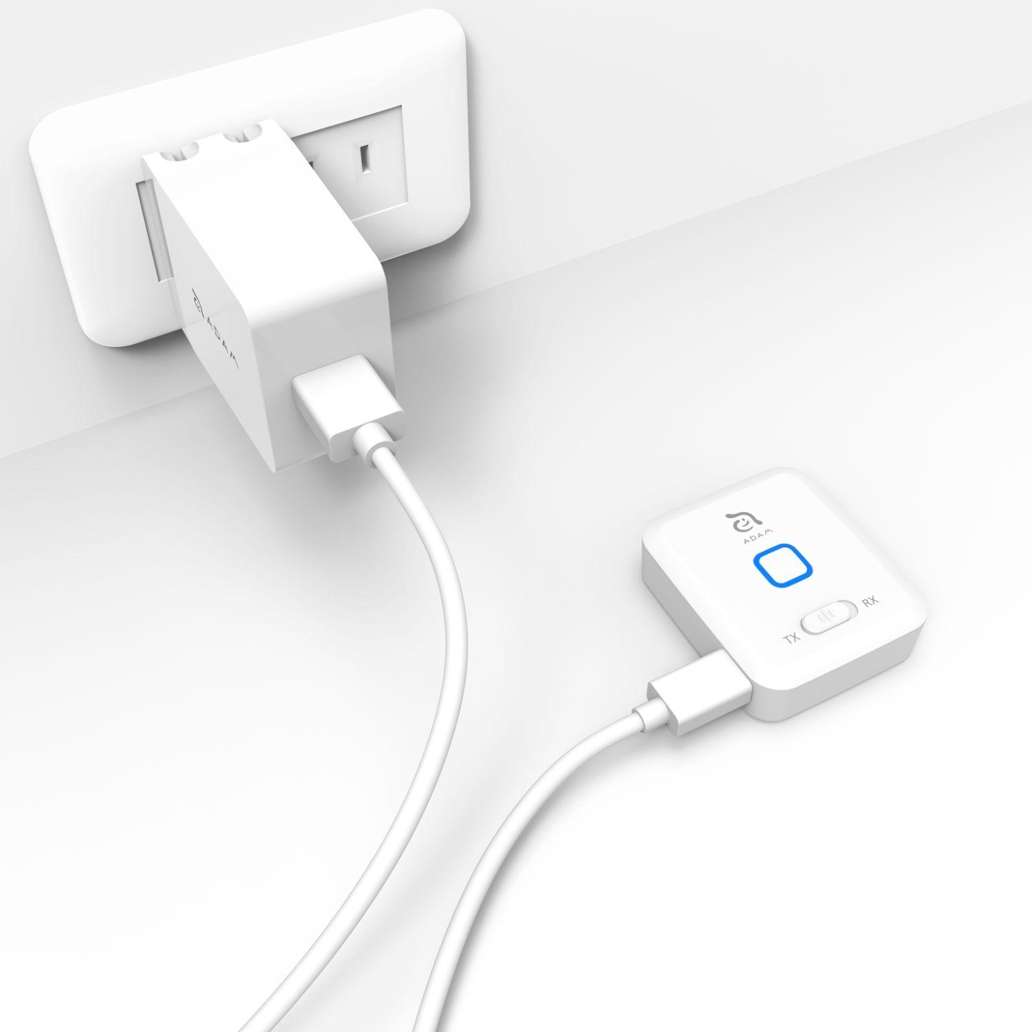 Transmisor wireless para Airpods Eve Adam Elements Blanco-6