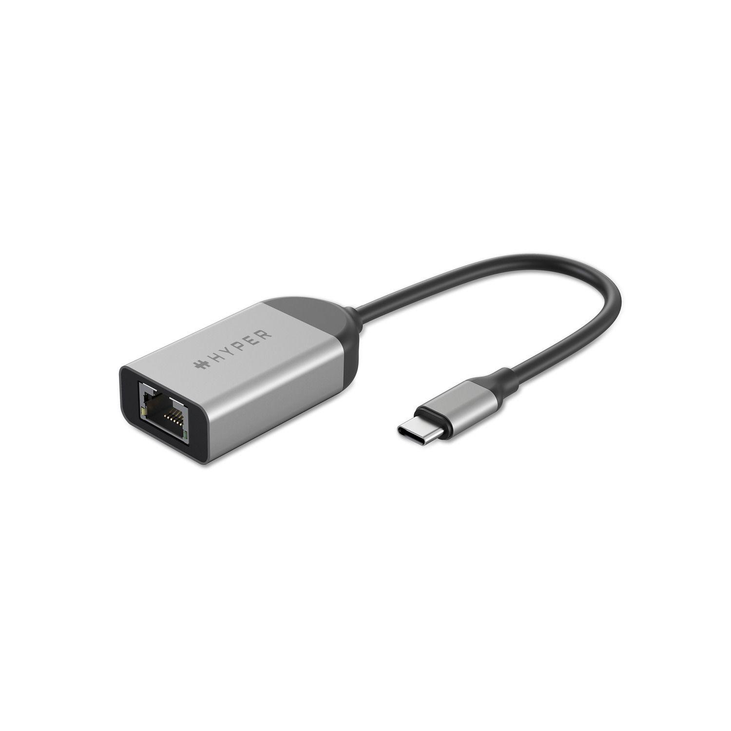 Adaptador HyperDrive USB-C a Ethernet de 2,5 Gbps-1