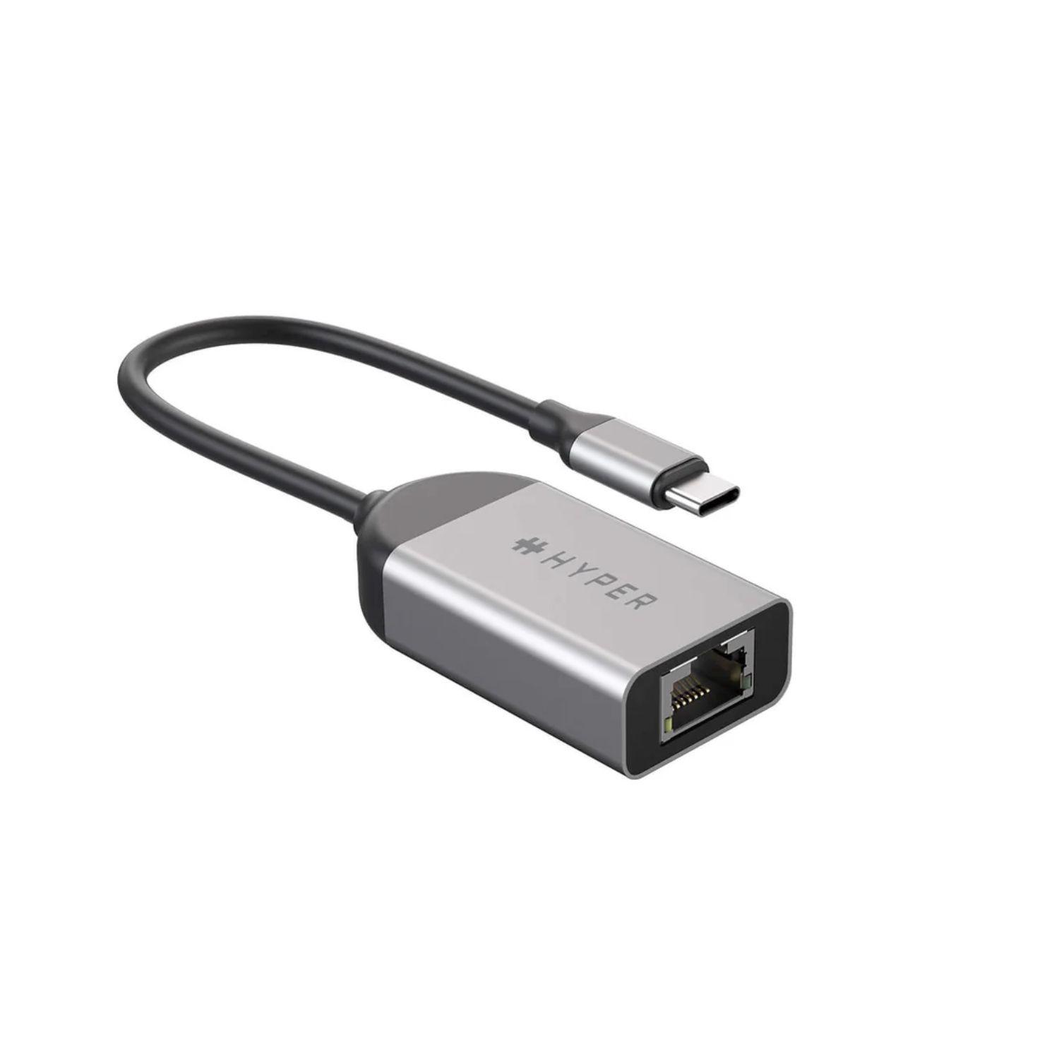 Adaptador HyperDrive USB-C a Ethernet de 2,5 Gbps-0