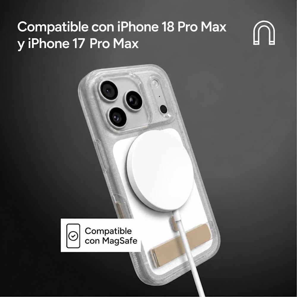 Carcasa Milan Snap para iPhone 18 Pro Max Glitter Oro-2