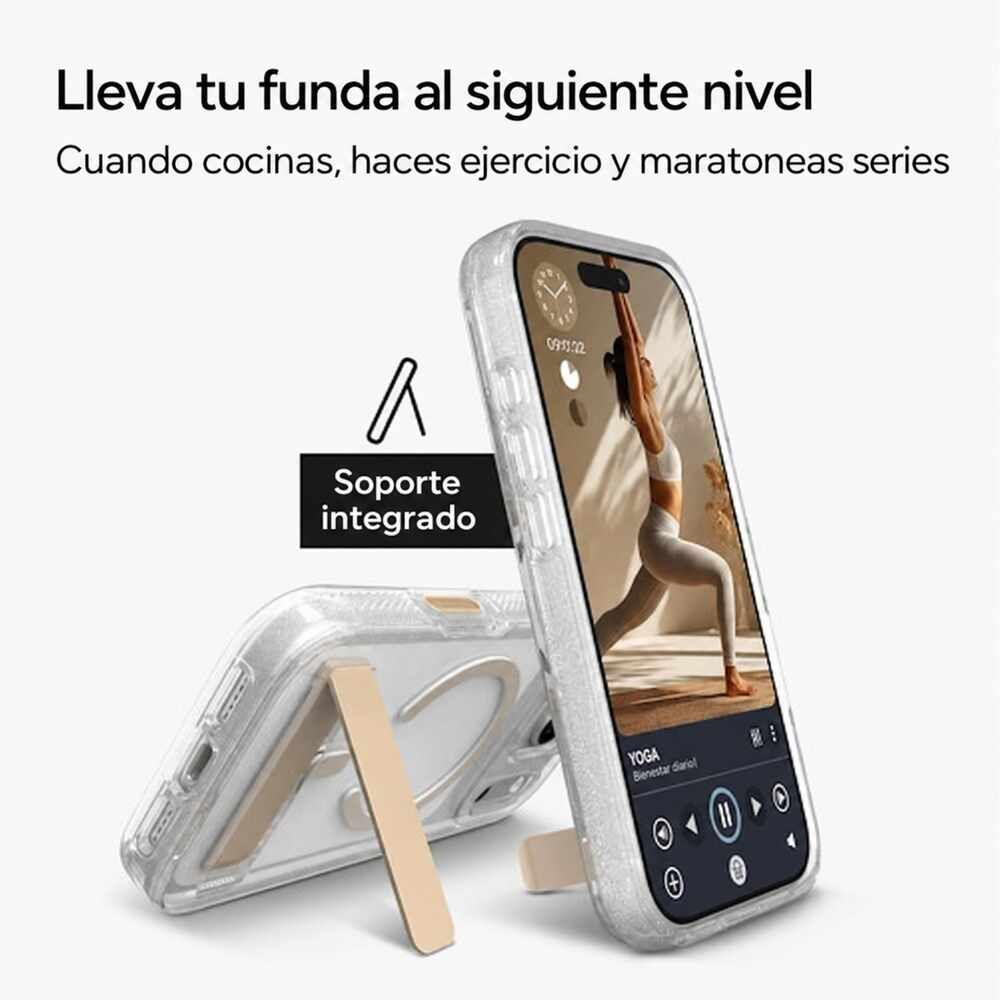 Carcasa Milan Snap para iPhone 18 Pro Max Glitter Oro-3