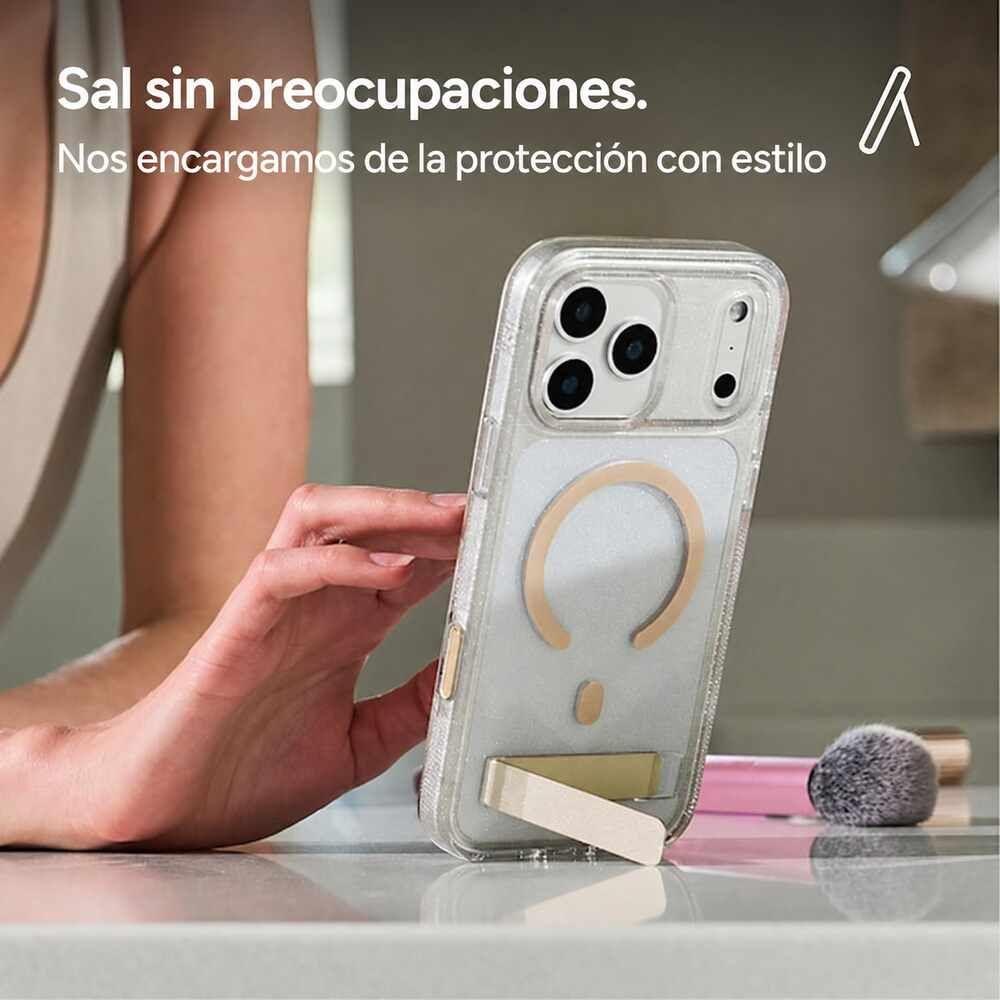 Carcasa Milan Snap para iPhone 18 Pro Max Glitter Oro-7