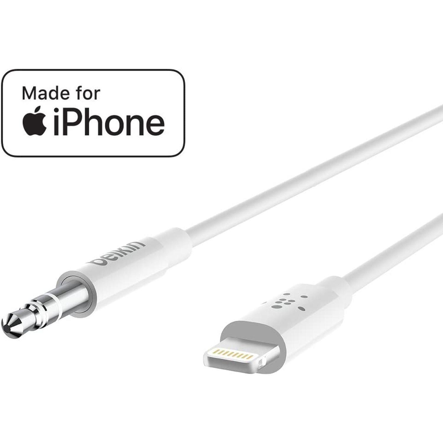 Cable de Audio de 3,5 mm con conector Lightning-3