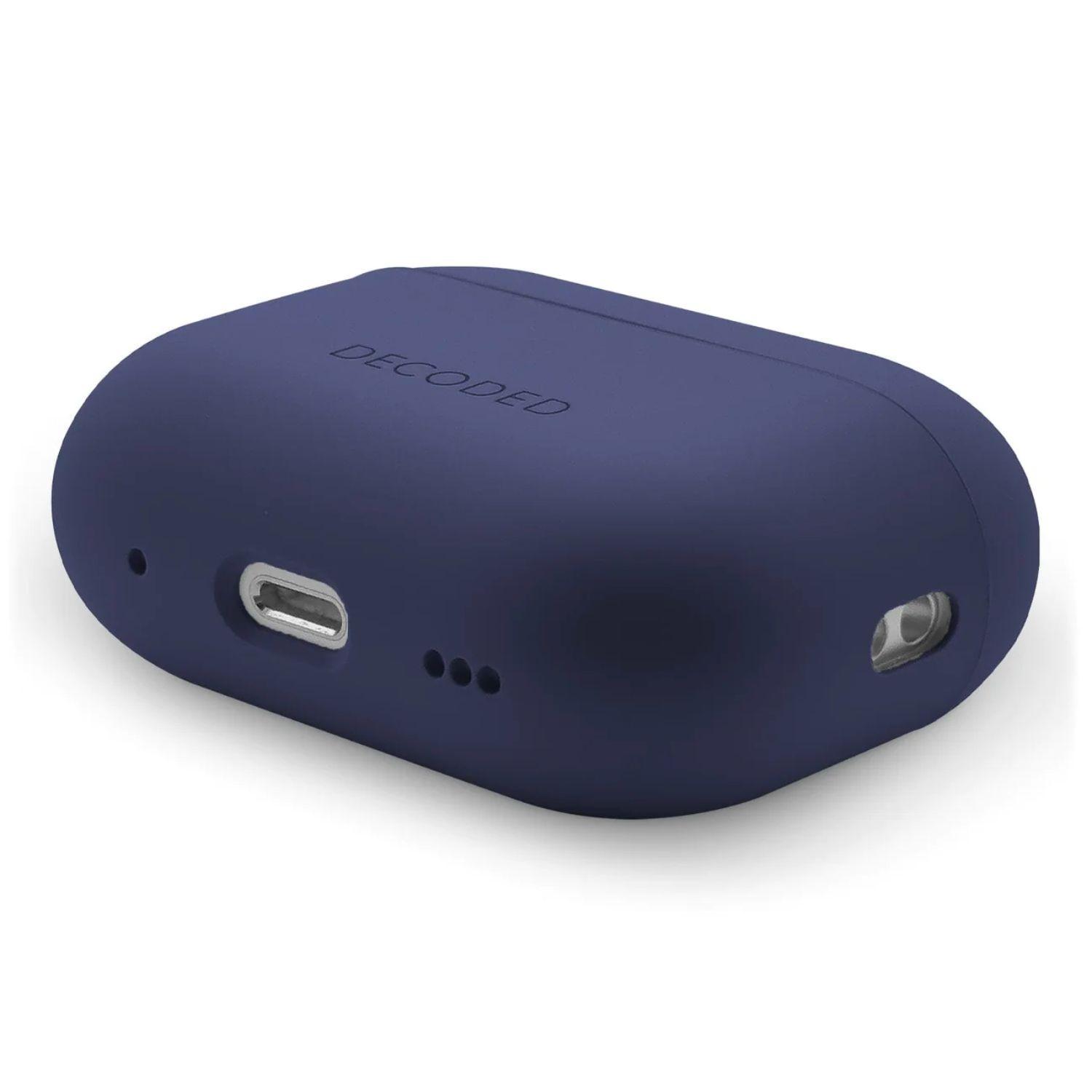 Funda silicona para Airpods Pro 2ª y 1ª gen Decoded Azul-4