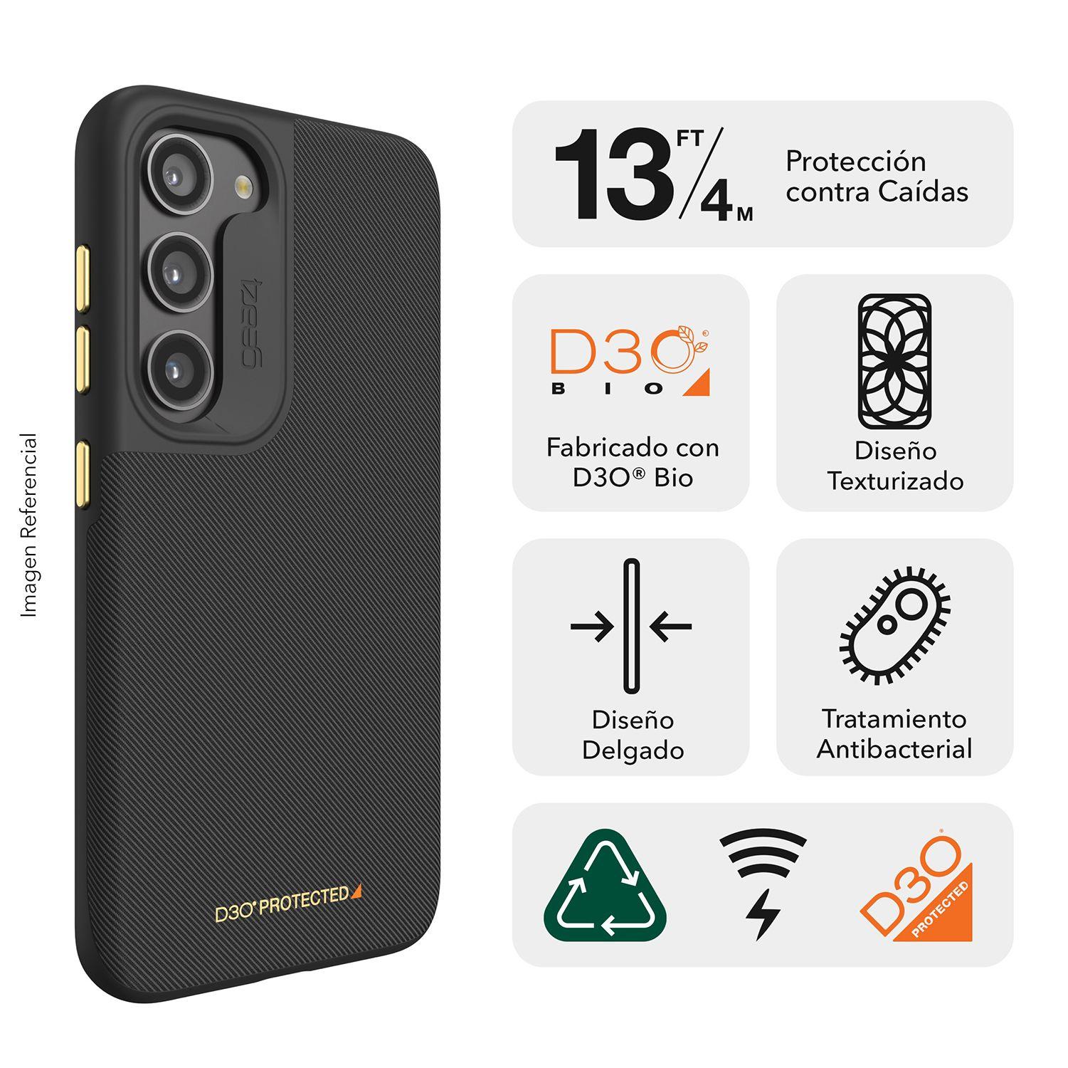 Carcasa Gear4 para Samsung Galaxy S23 Azul-6