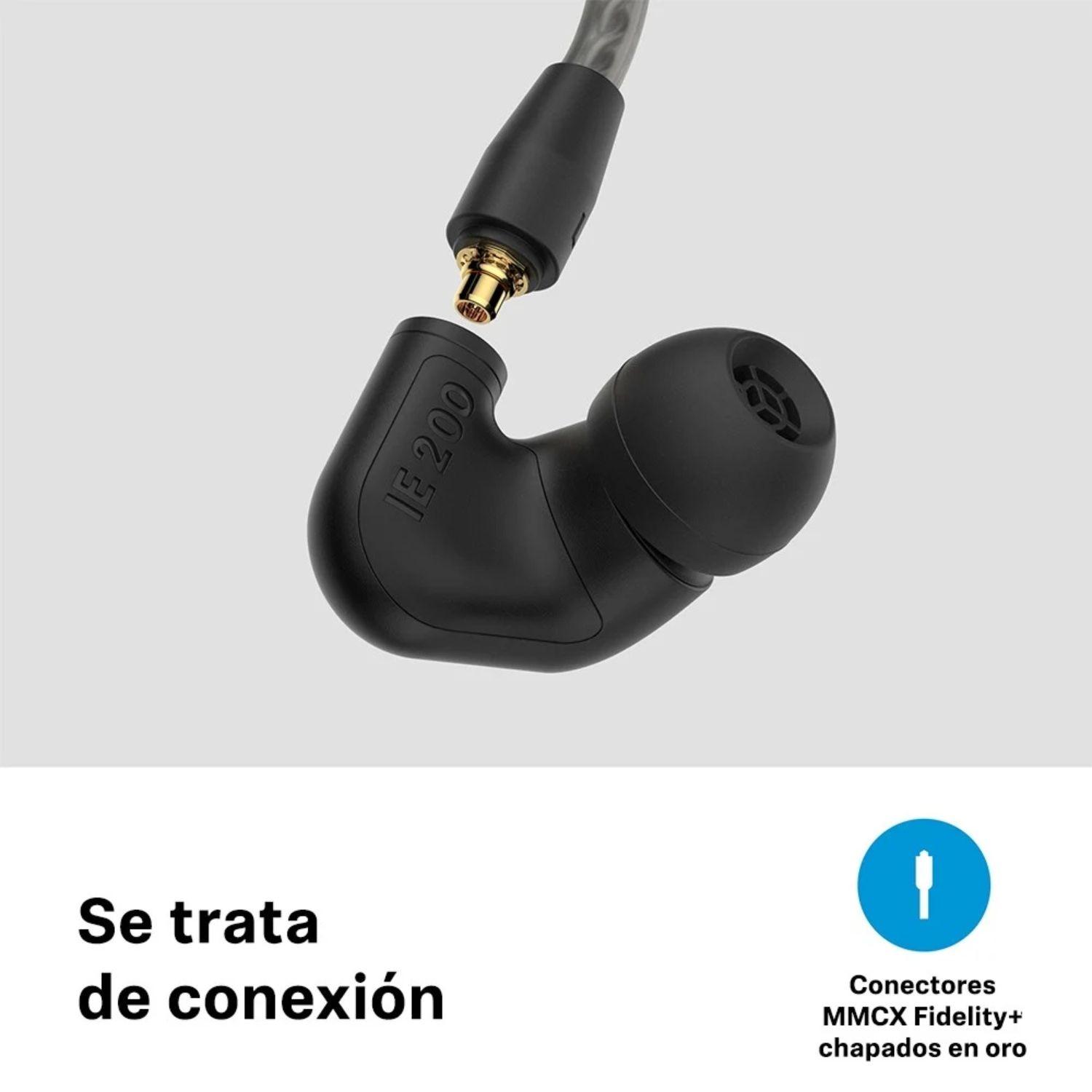 Audífonos In-ear IE 200 Sennheiser negro-4