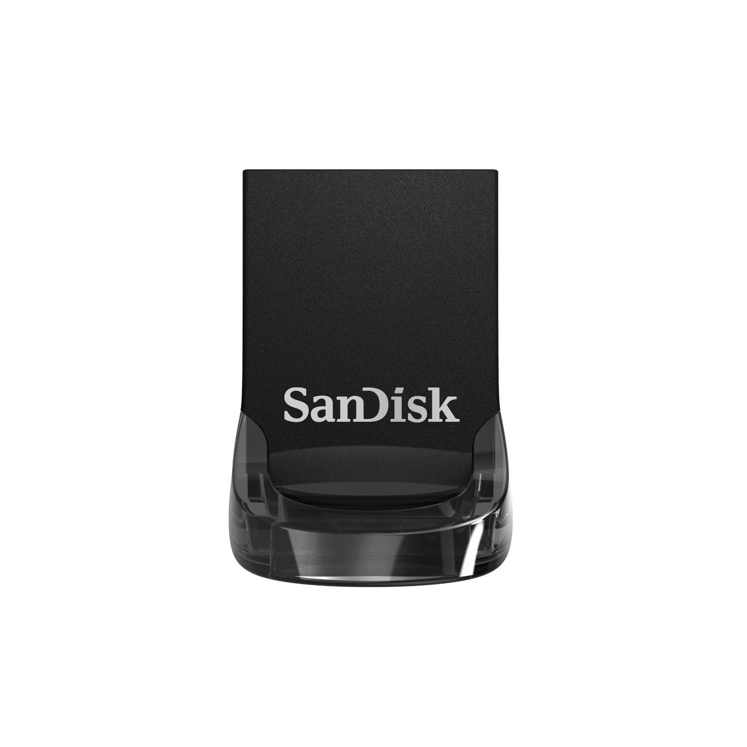 Pendrive SanDisk Ultra Fit 128GB USB 3.2 Negro-3