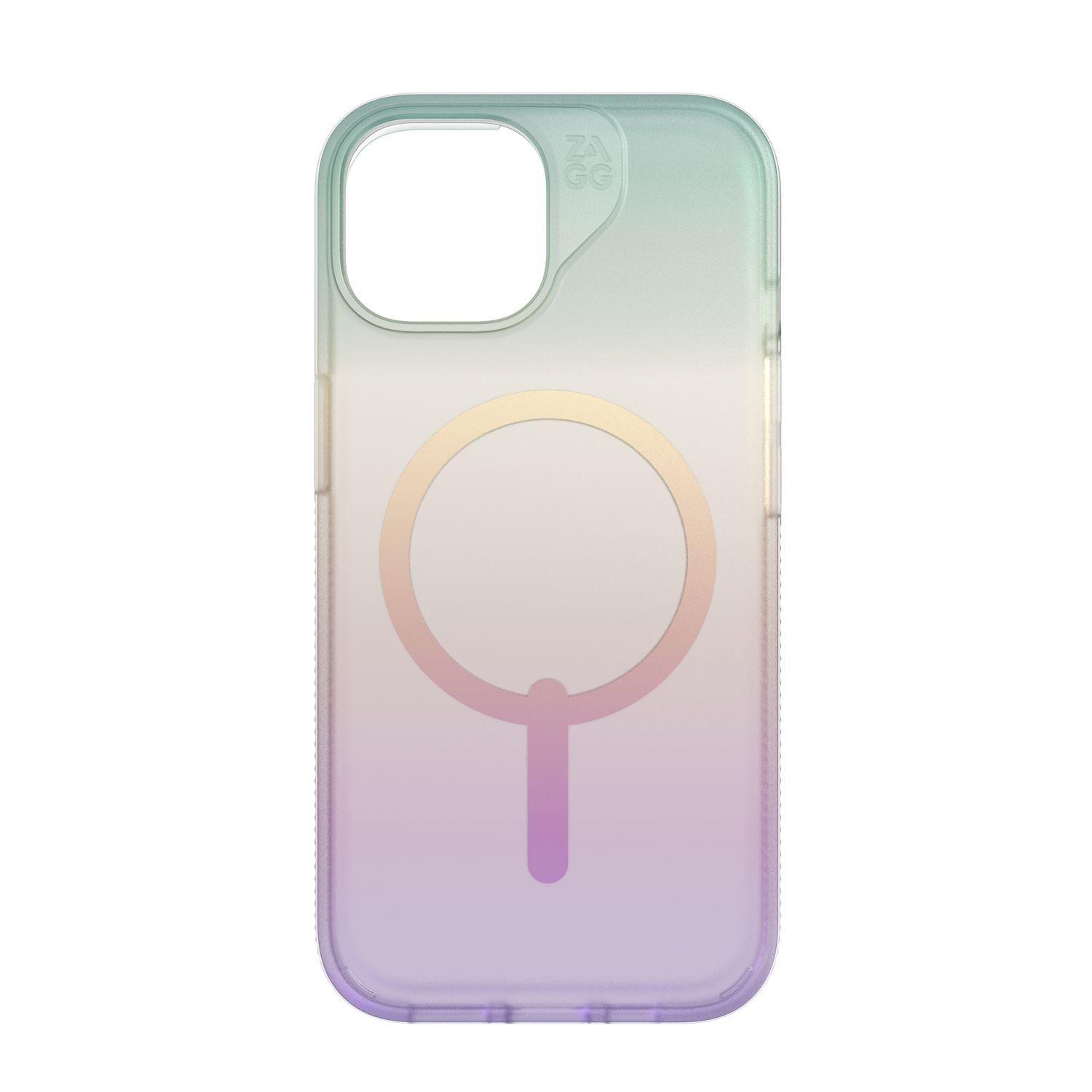 Carcasa ZAGG Milan Snap para iPhone 15 MagSafe Iridiscente-4