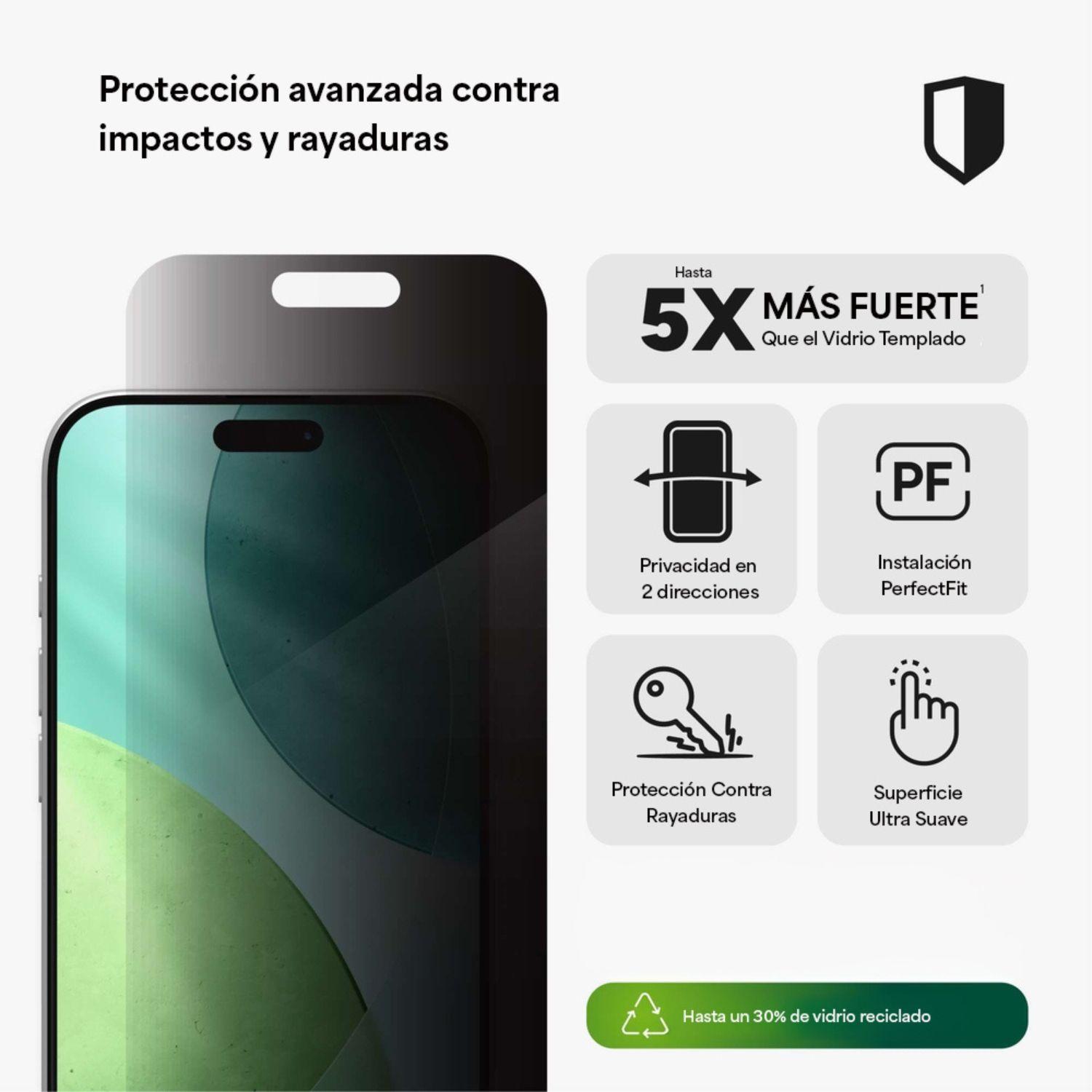 Protector de pantalla para iPhone Air Glass Eite Privacy-2