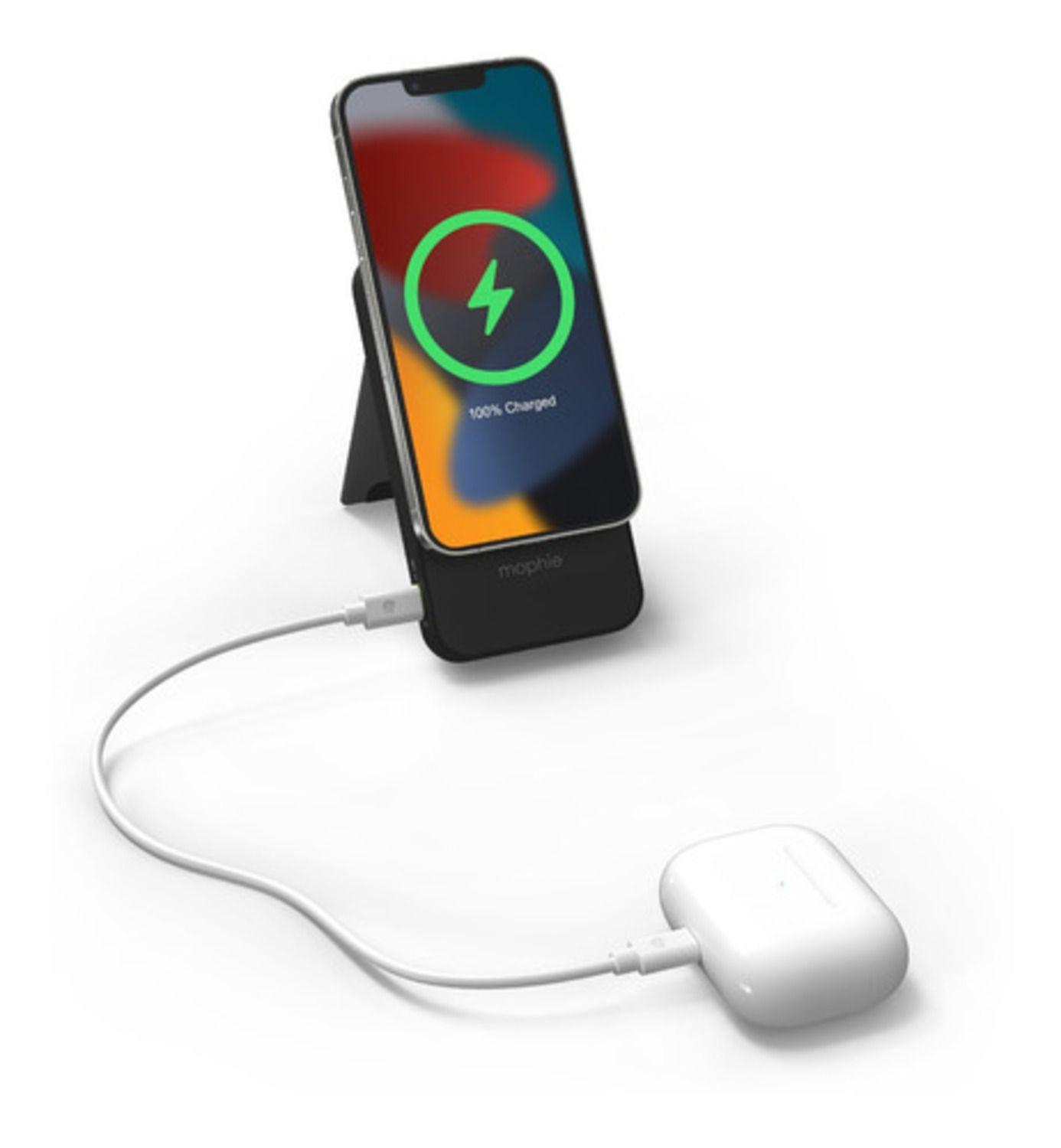 Bateria 10.000 Mah Con Cargador Magsafe Y Soporte Mophie-0