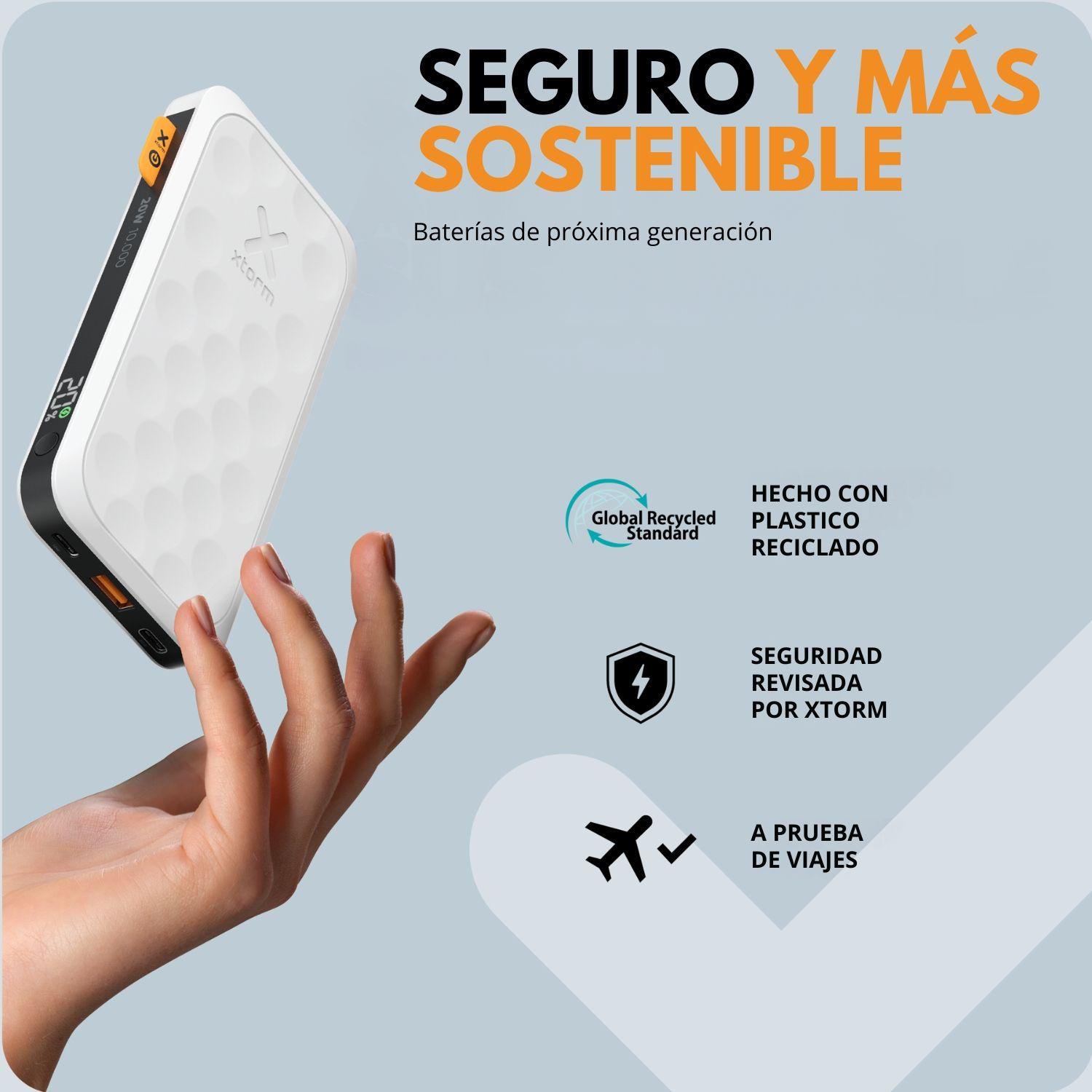 Batería 10.000 mAh 20W Fuel Series Xtorm Azul marino-9