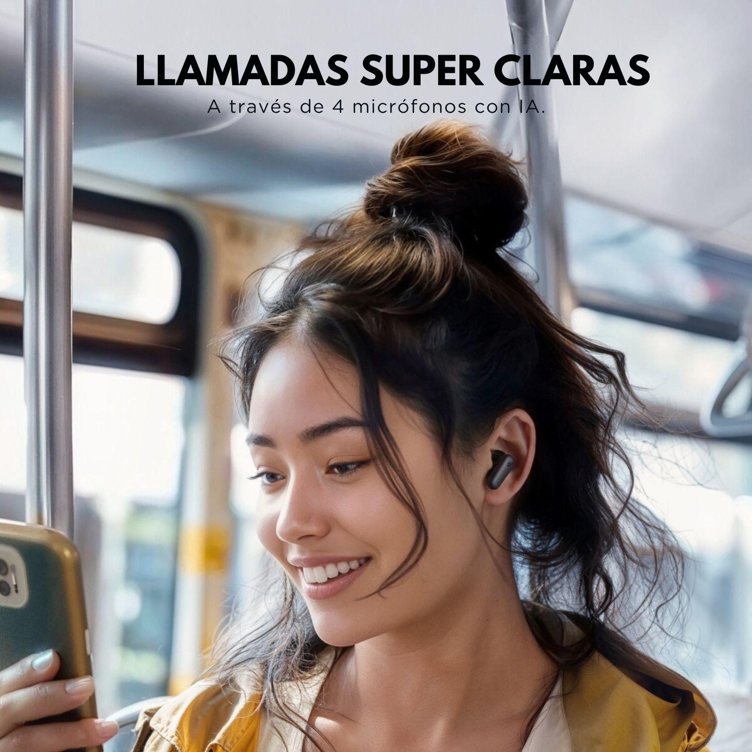 Audifono True Wireless Noise Cancelling P30i Blanco-8