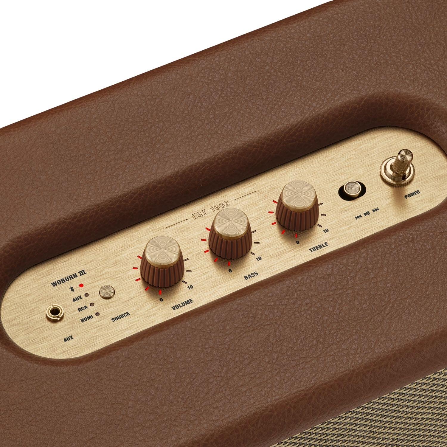 Parlante Bluetooth Marshall Woburn III Café-4