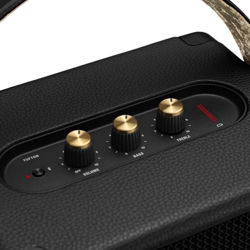 Parlante Portatil Bluetooth Tufton Marshall Black And Brass-6