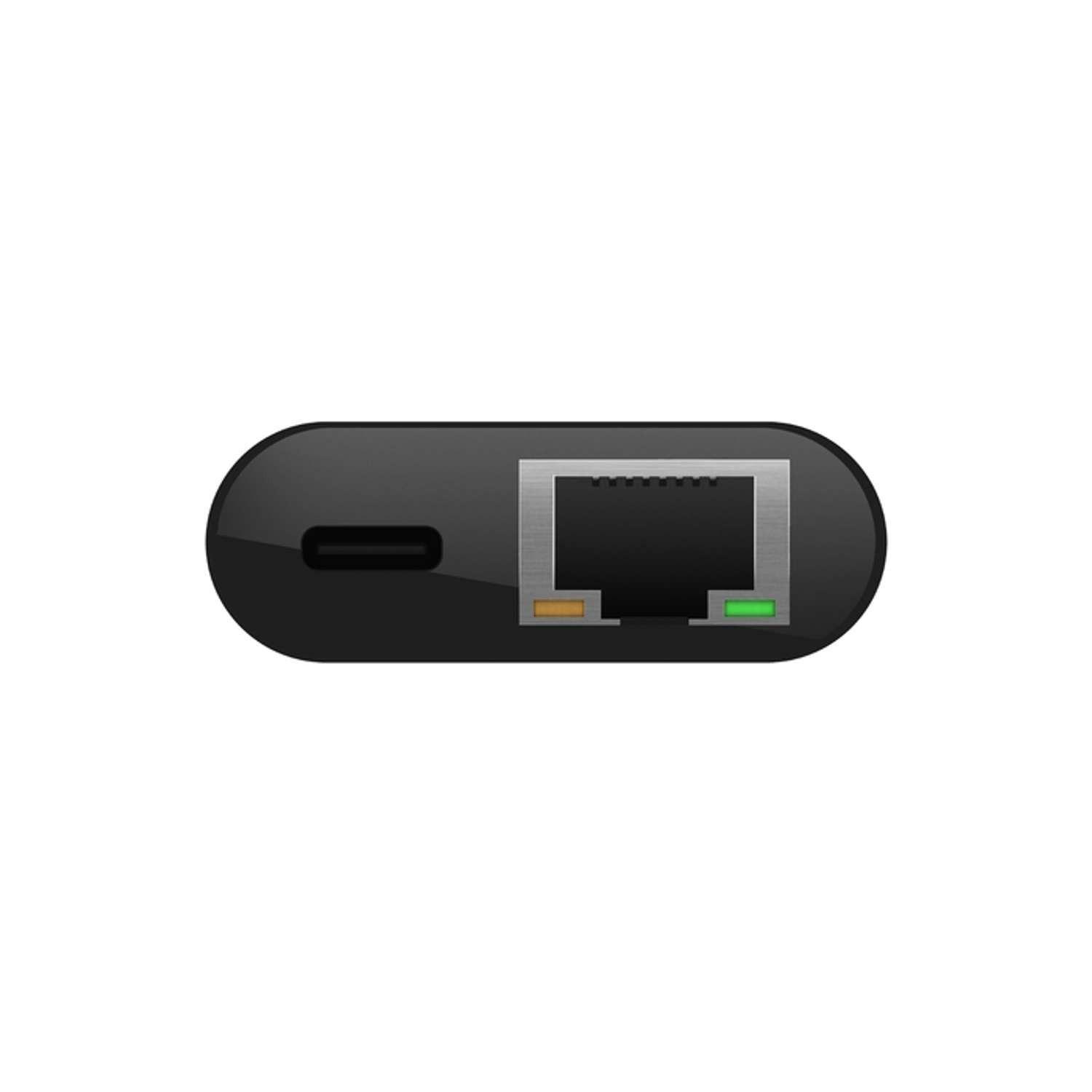 Adaptador USB-C a Ethernet con entrada de carga-2