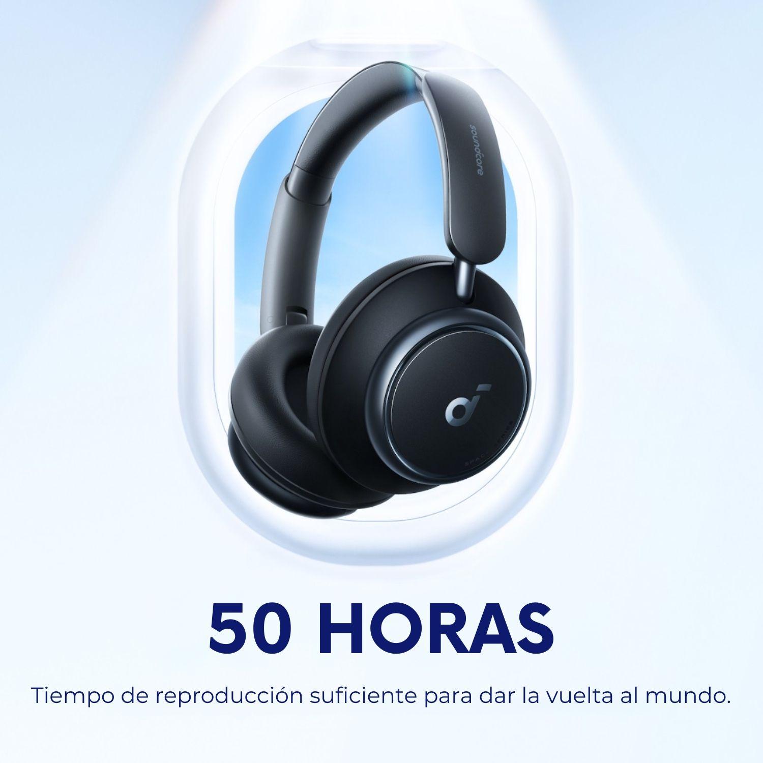 Audifono Over Ear Noise Cancelling Q45 Soundcore Negro-7