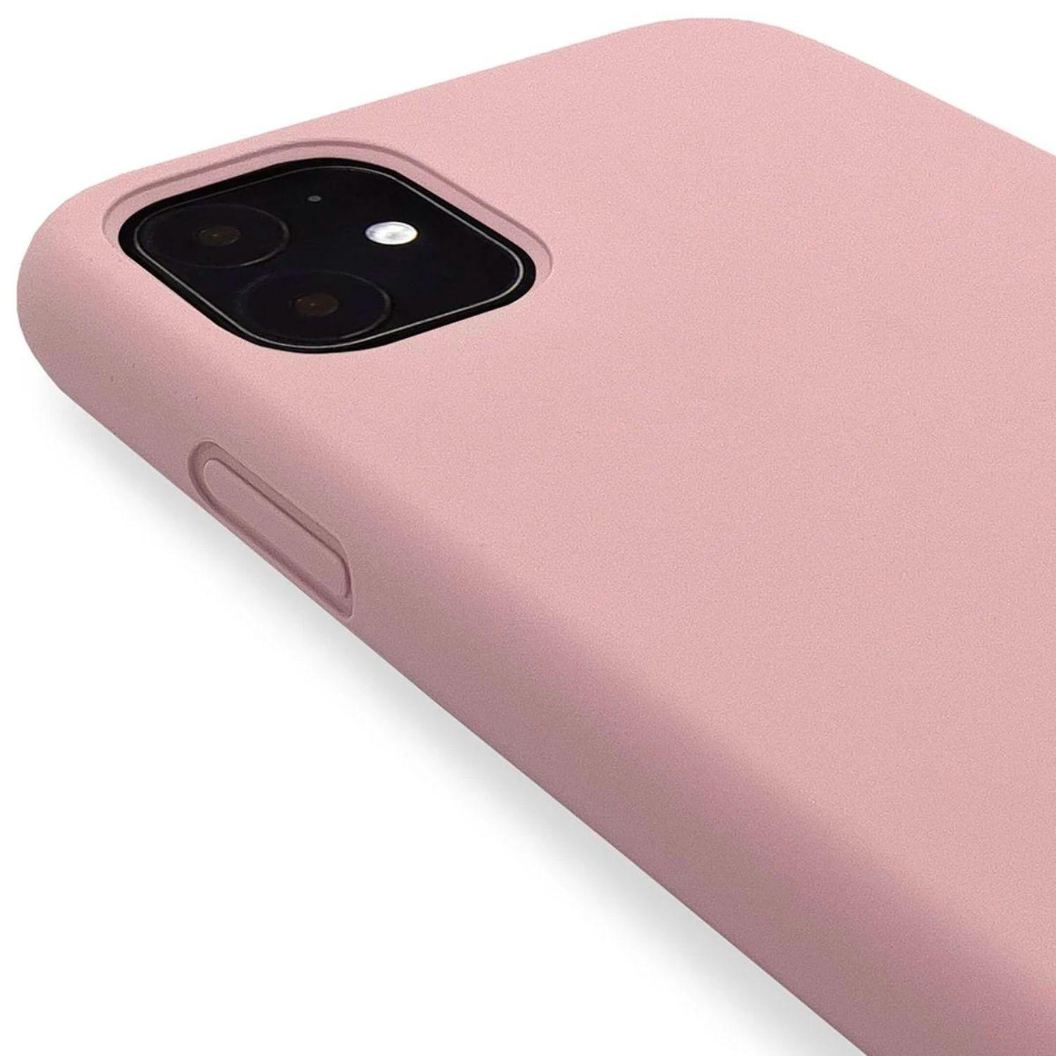 Funda silicona para iPhone 11/ XR Decoded Rosada-3