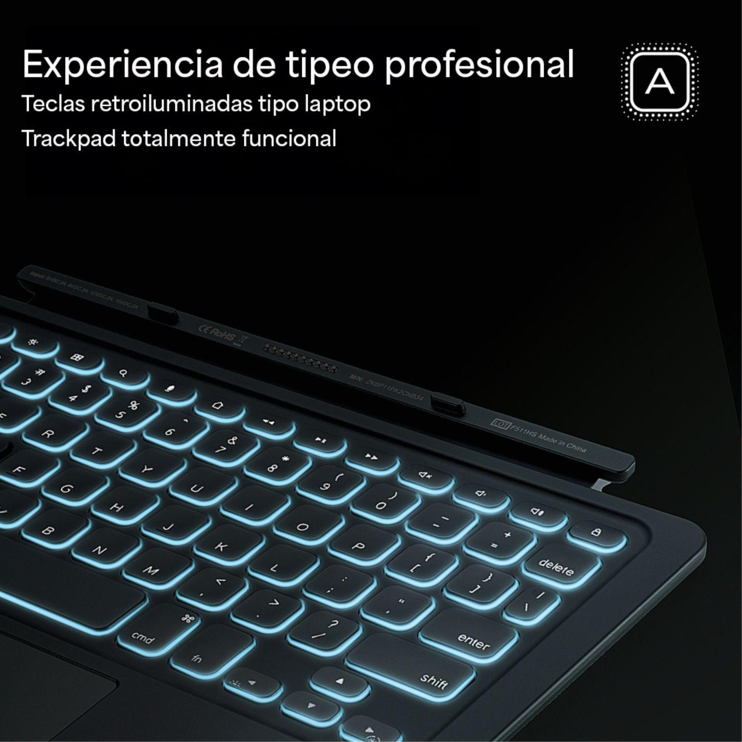 Teclado con Funda Pro Keys Connect para iPad 11" (A16)-4