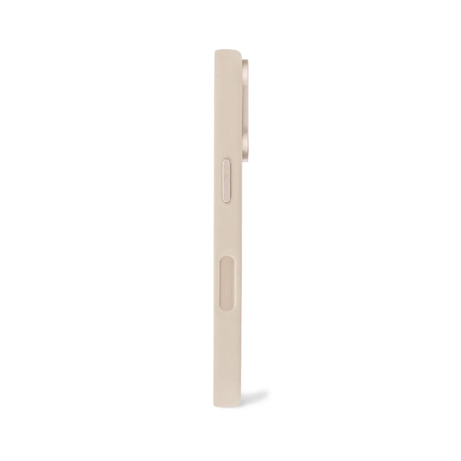 Funda cuero Magsafe iPhone 16 Pro Decoded Gris-6