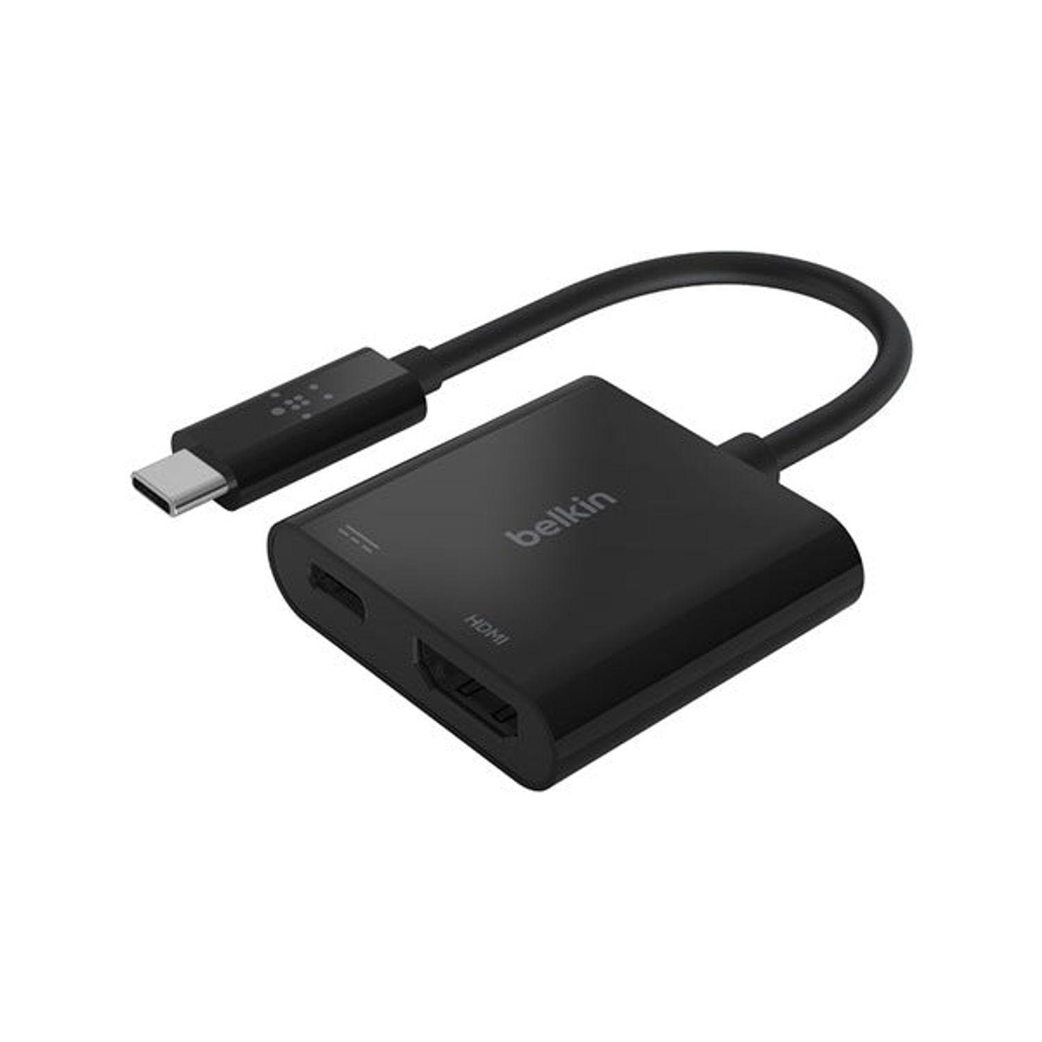 Adaptador USB-C a HDMI con puerto de carga-1