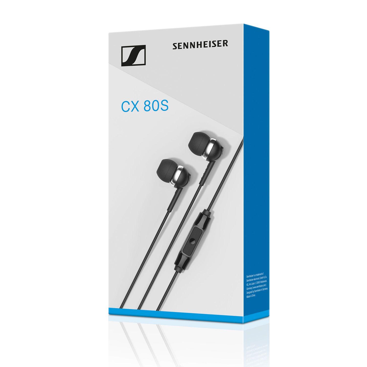 Audifonos Sennheiser Audiophile Cx 80s In Ear Negro-2