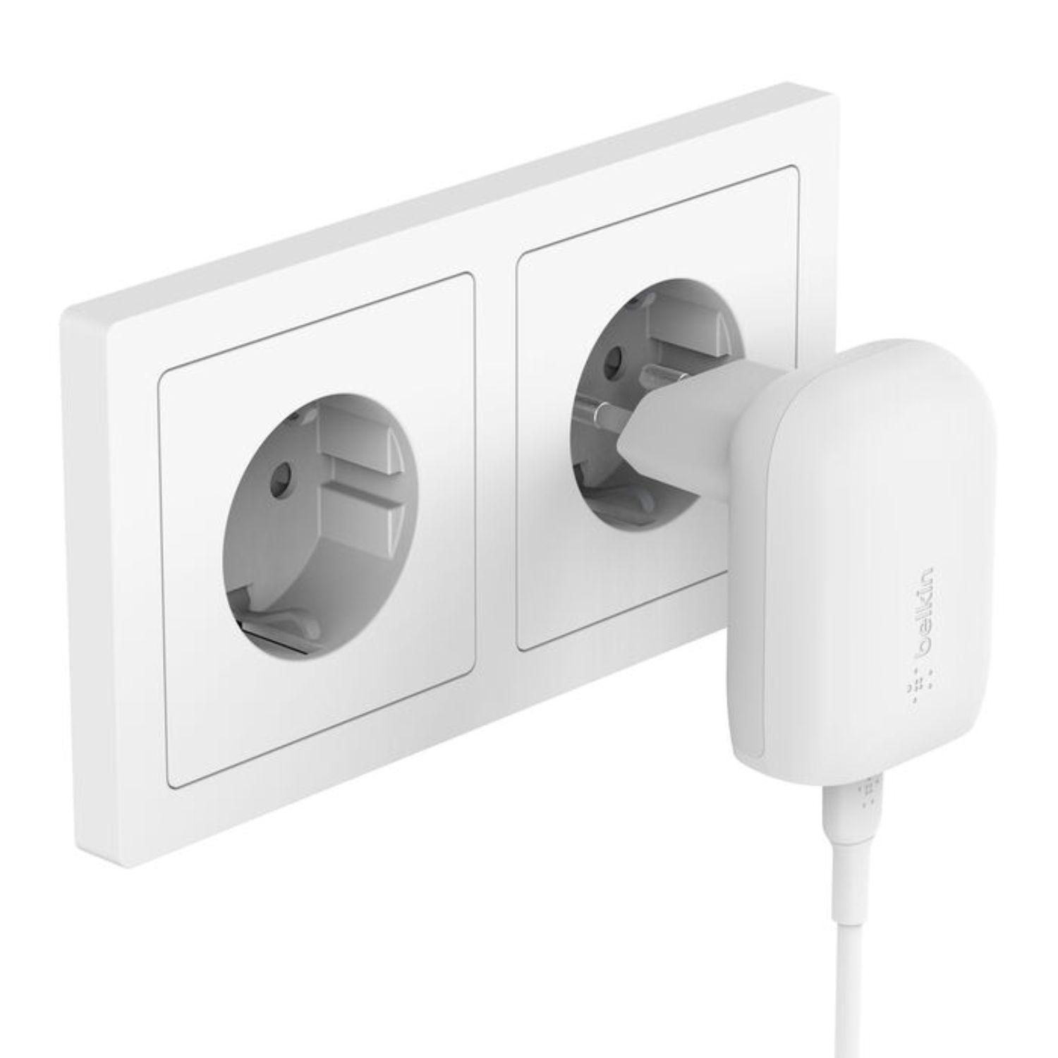 Cargador 30W USB-C Belkin Blanco-4