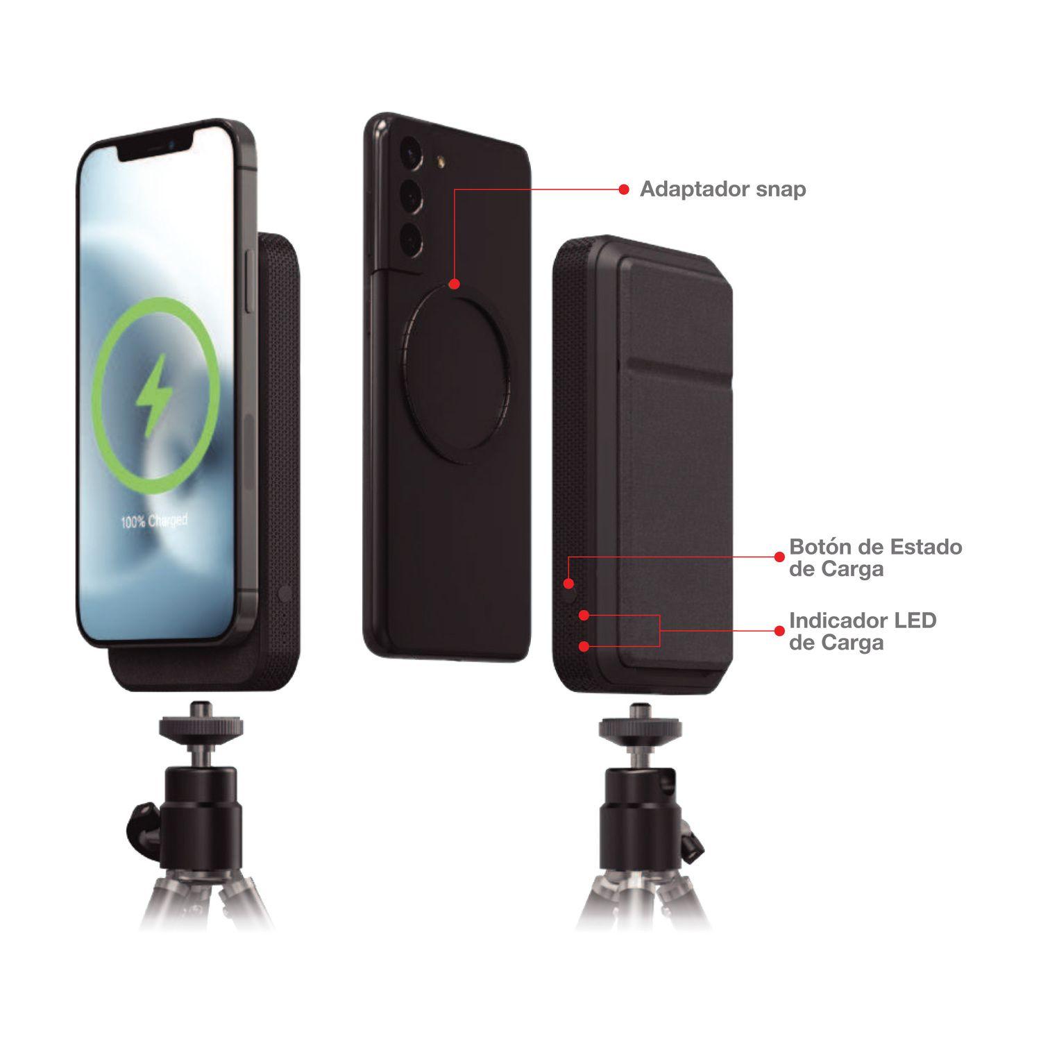 Batería portátil de 10.000 mAh con soporte magnético Mophie-3