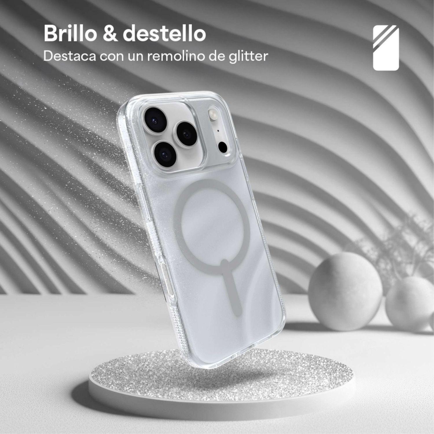 Carcasa Milan Snap para iPhone 17 Pro Remolino de Glitter-4