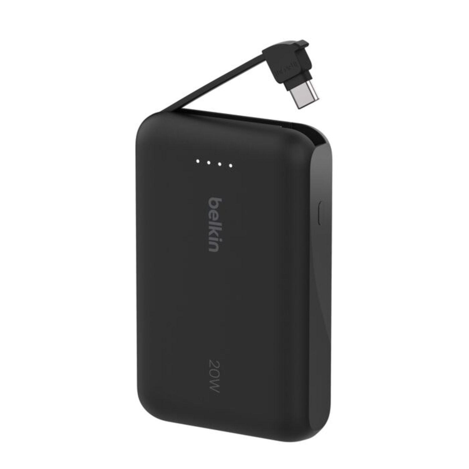 Batería 10.000 mAh 20W PD con cable USB-C Belkin-2