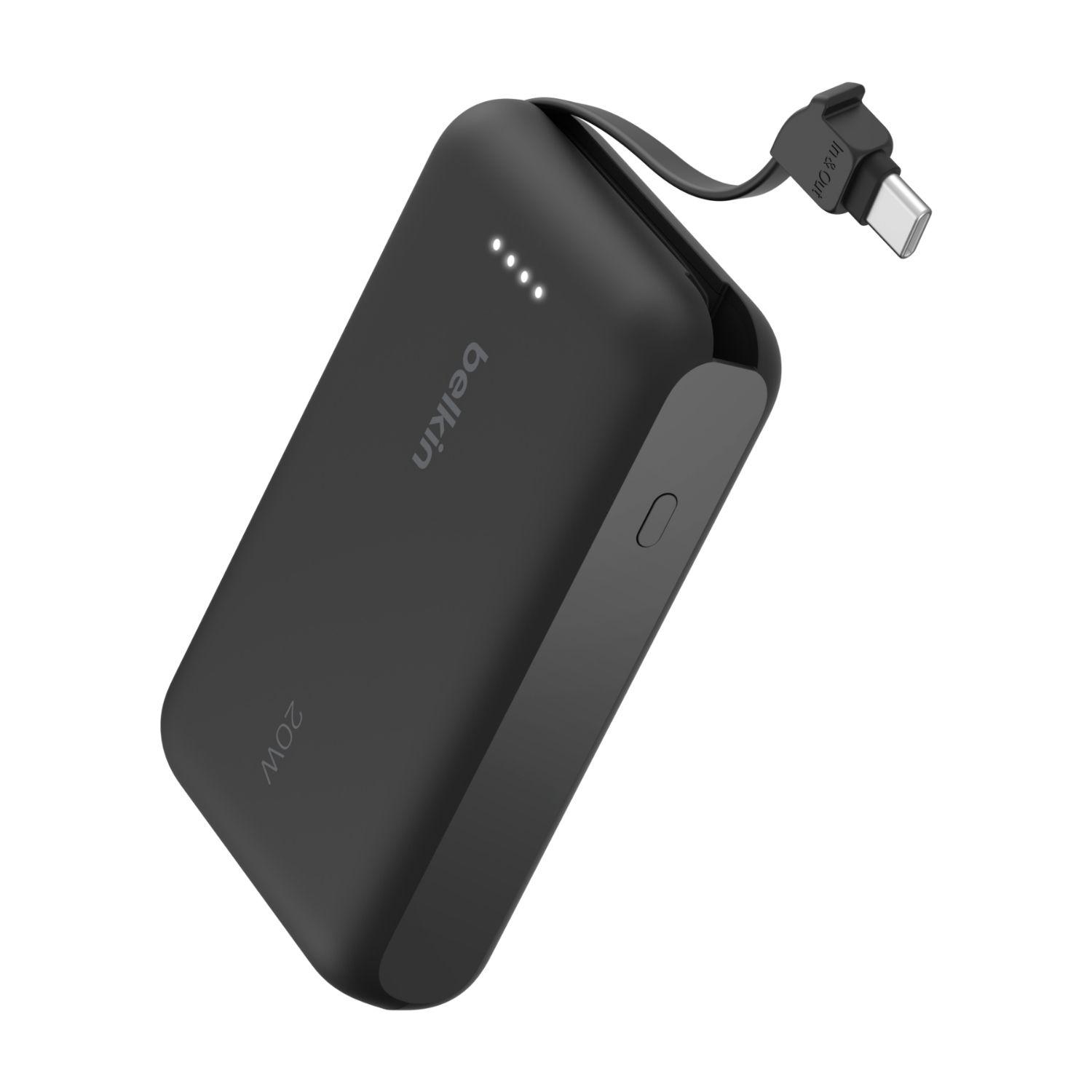 Batería 10.000 mAh 20W PD con cable USB-C Belkin-0