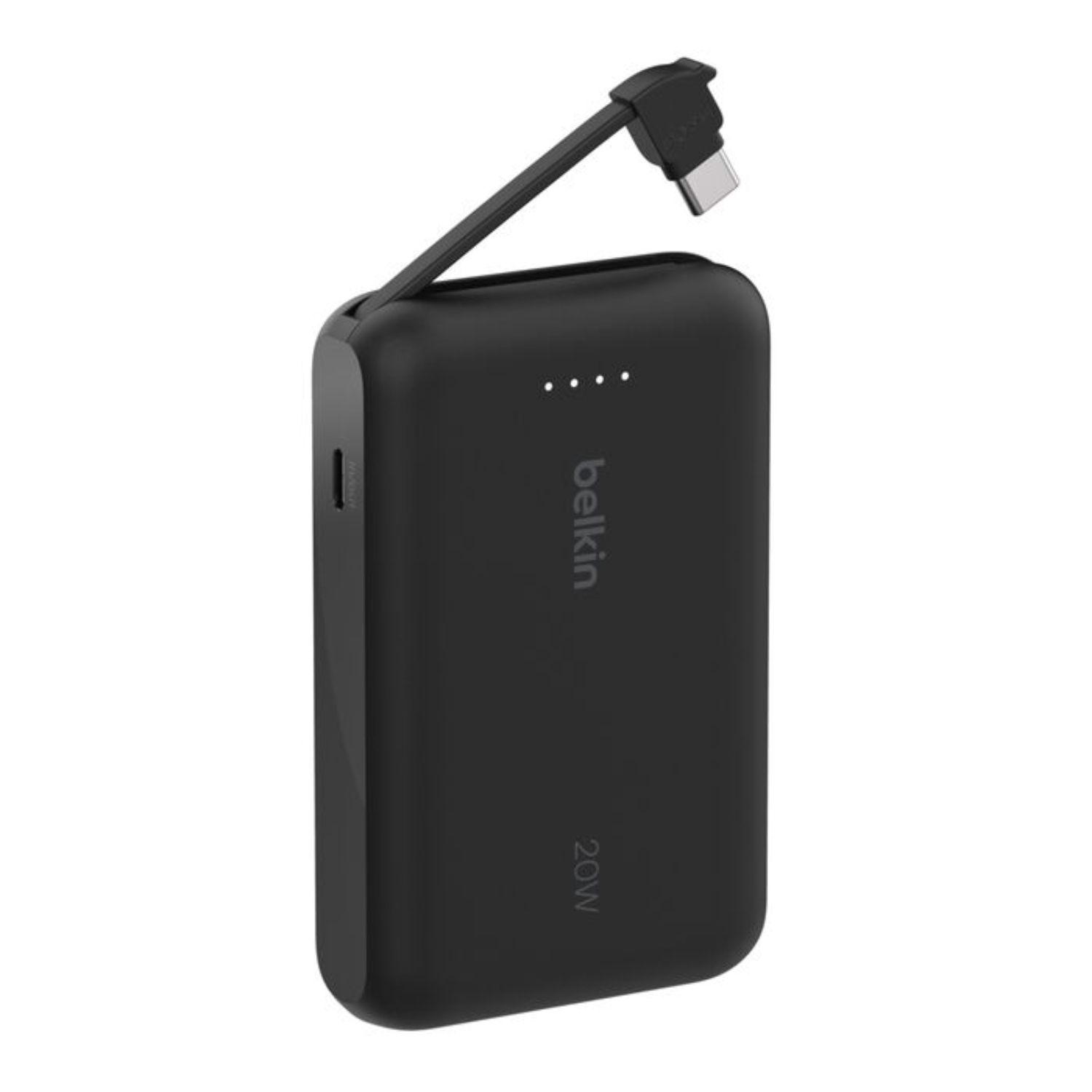 Batería 10.000 mAh 20W PD con cable USB-C Belkin-7