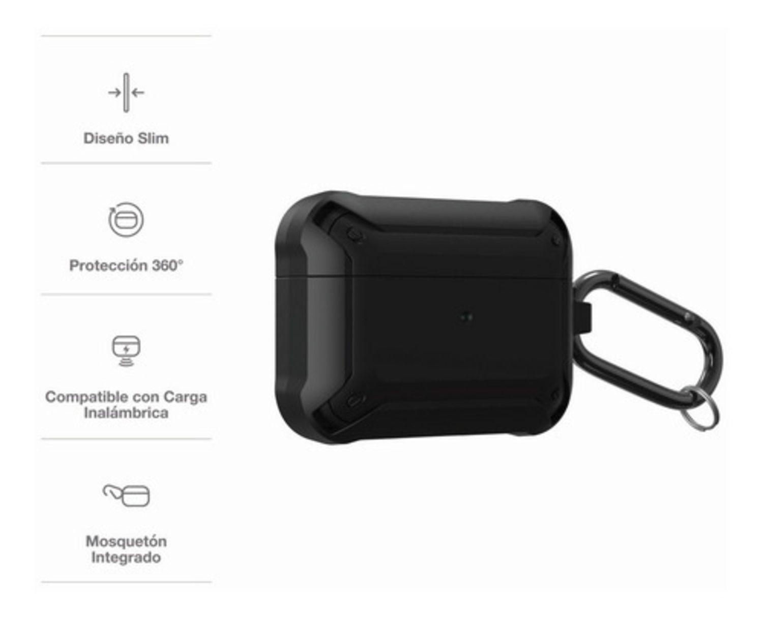 Carcasa Ifrogz By Zagg Slim Para AirPods Pro - Blanco/negro-1