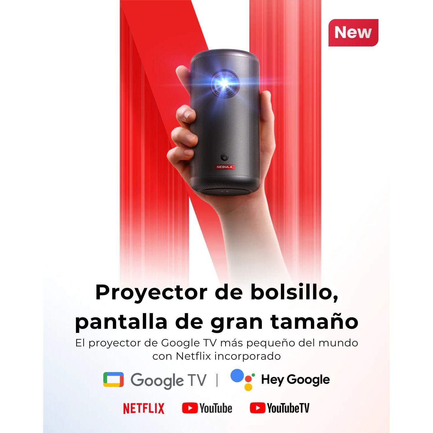 Proyector Capsule 3 Nebula Negro-1