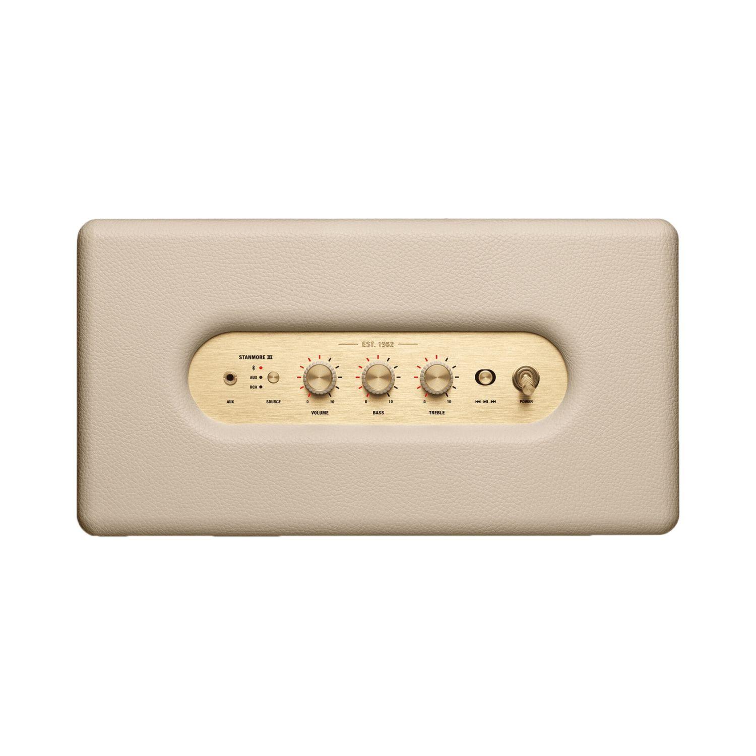 Parlante bluetooth Stanmore III Marshall Crema-4