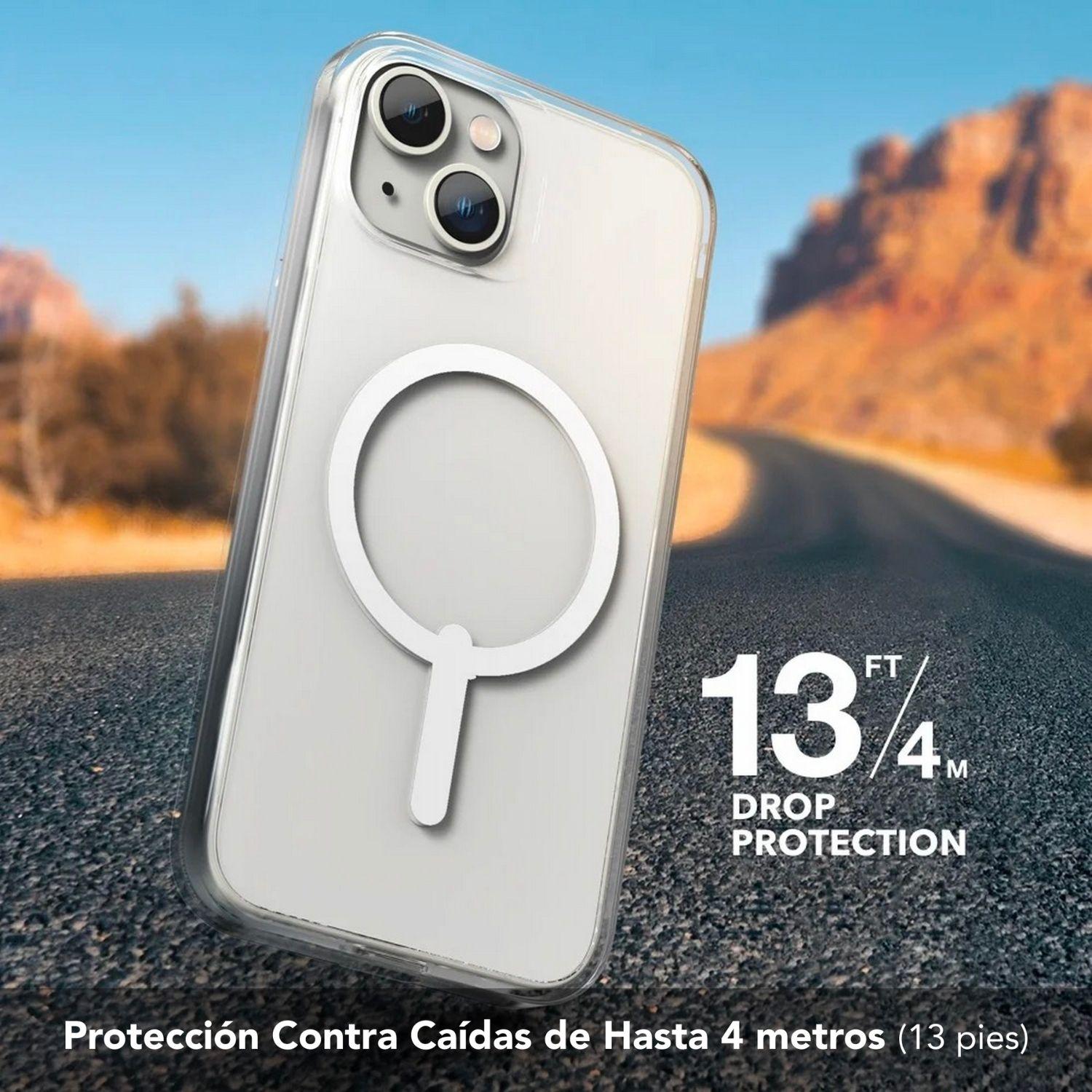 Funda Crystal Palace Snap para iPhone 14 Transparente-4