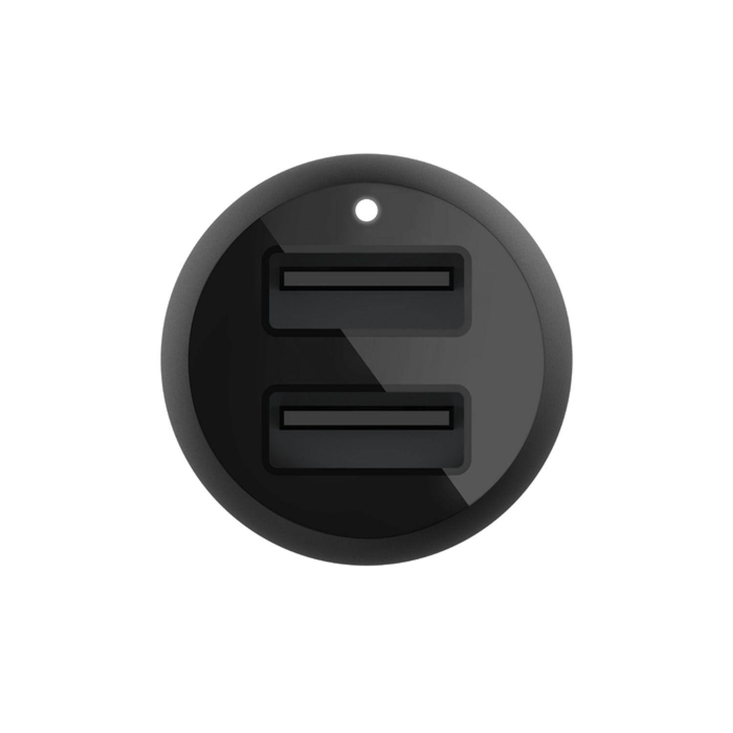Cargador Dual De Auto Belkin 24w Doble Usb Boost Charge-3