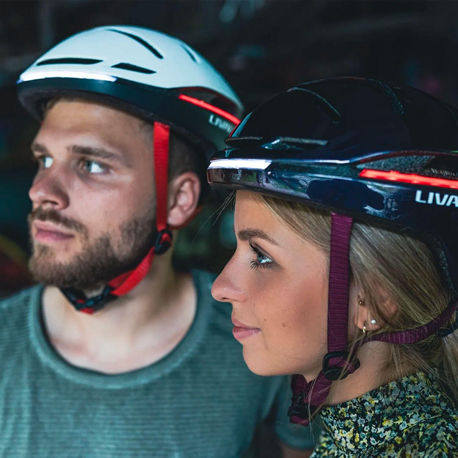 Casco inteligente LED EVO21 Talla M Negro-6